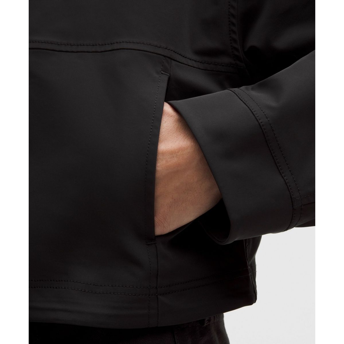 룰루레몬(LULULEMON) 트윌 칼라드 재킷  BLK