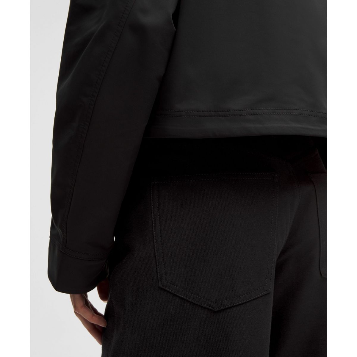 룰루레몬(LULULEMON) 트윌 칼라드 재킷  BLK