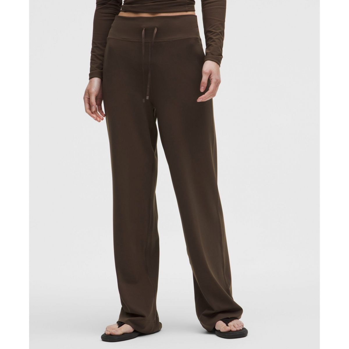 룰루레몬(LULULEMON) 그루브 하이라이즈 와이드 레그 팬츠 *아시아 핏  WALC