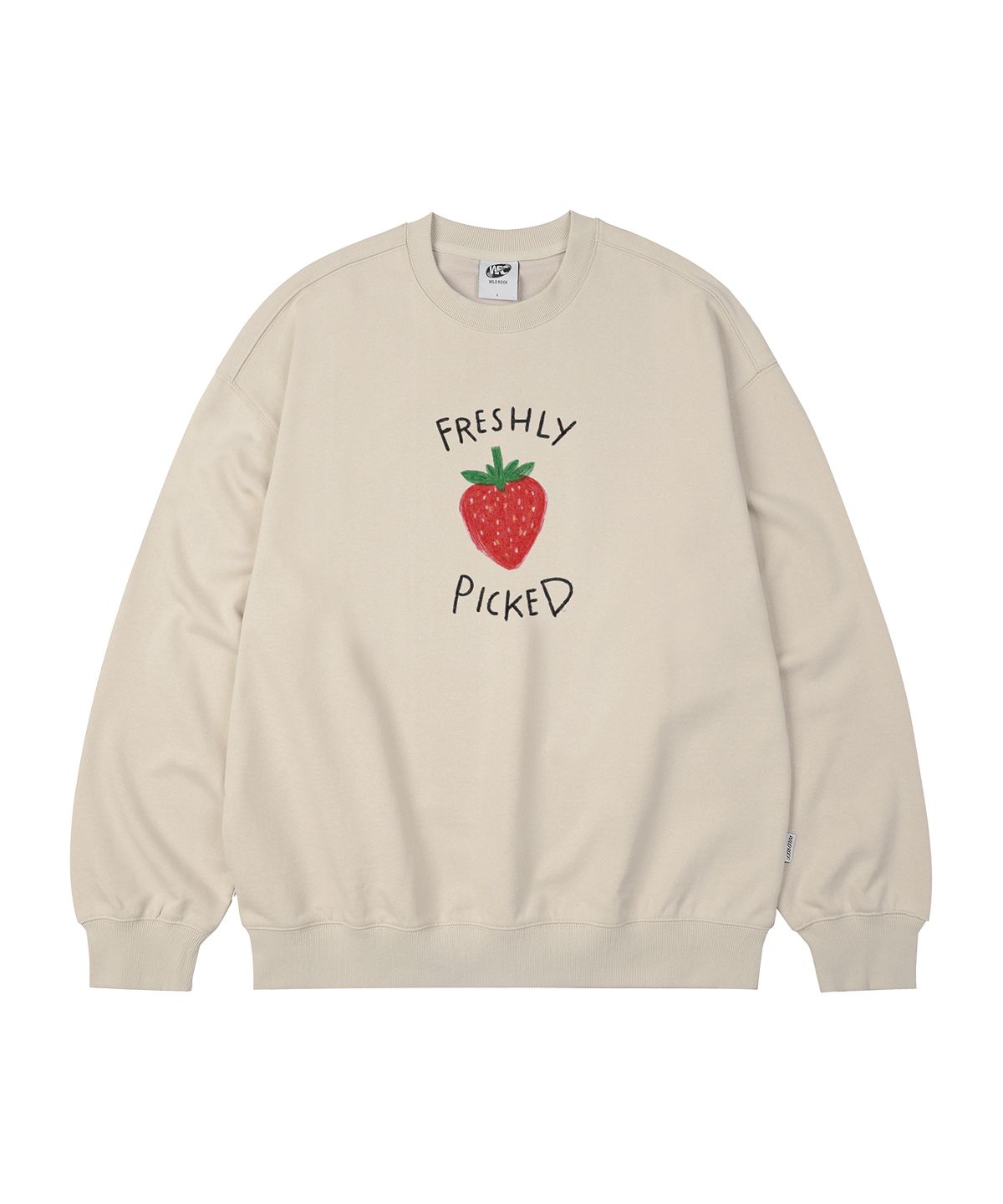 와일드락(WILDROCK) FRESHLY PICKED 오버핏 맨투맨_8 COL