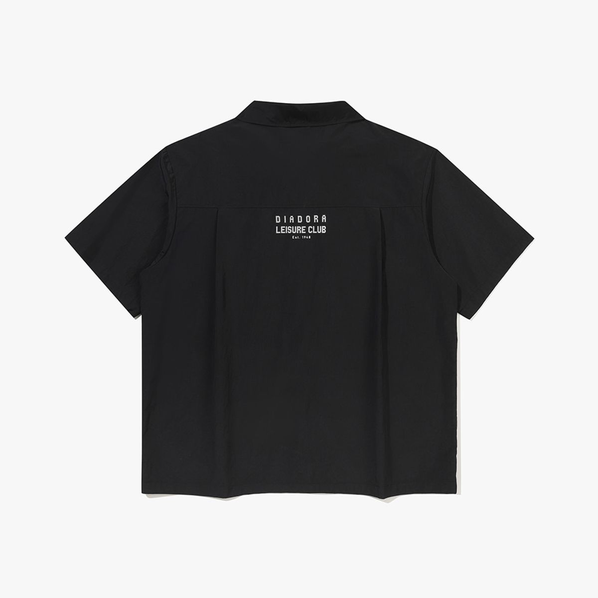 디아도라(diadora) 컴피 반팔 셔츠 BLACK