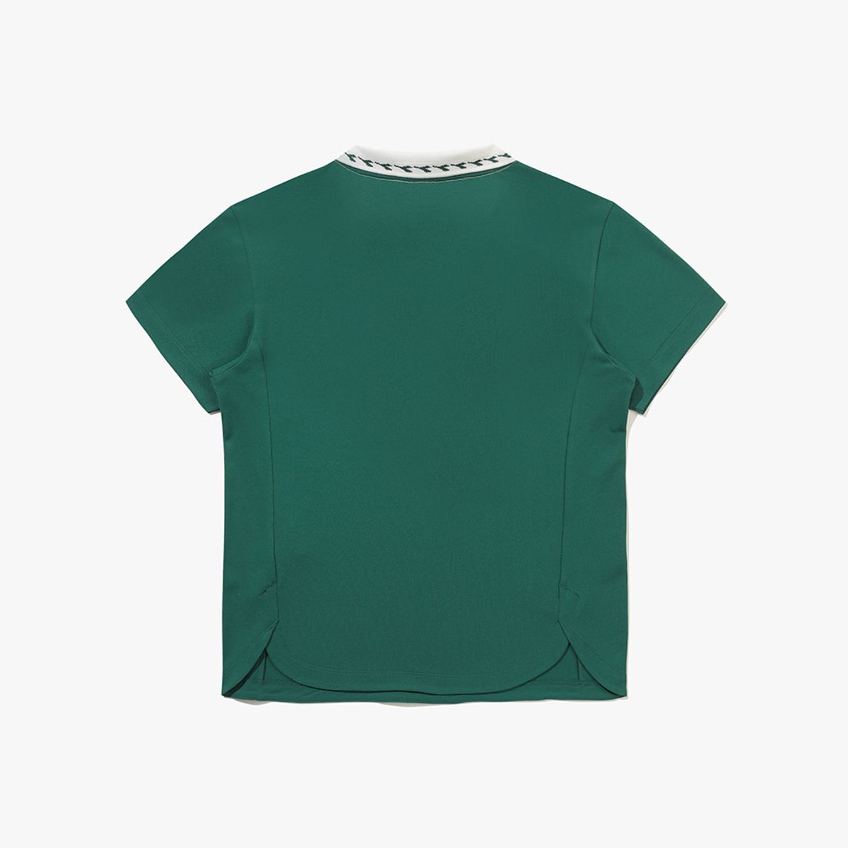 디아도라(diadora) 클래식 테니스 PK 카라 반팔 티셔츠 우먼 GREEN