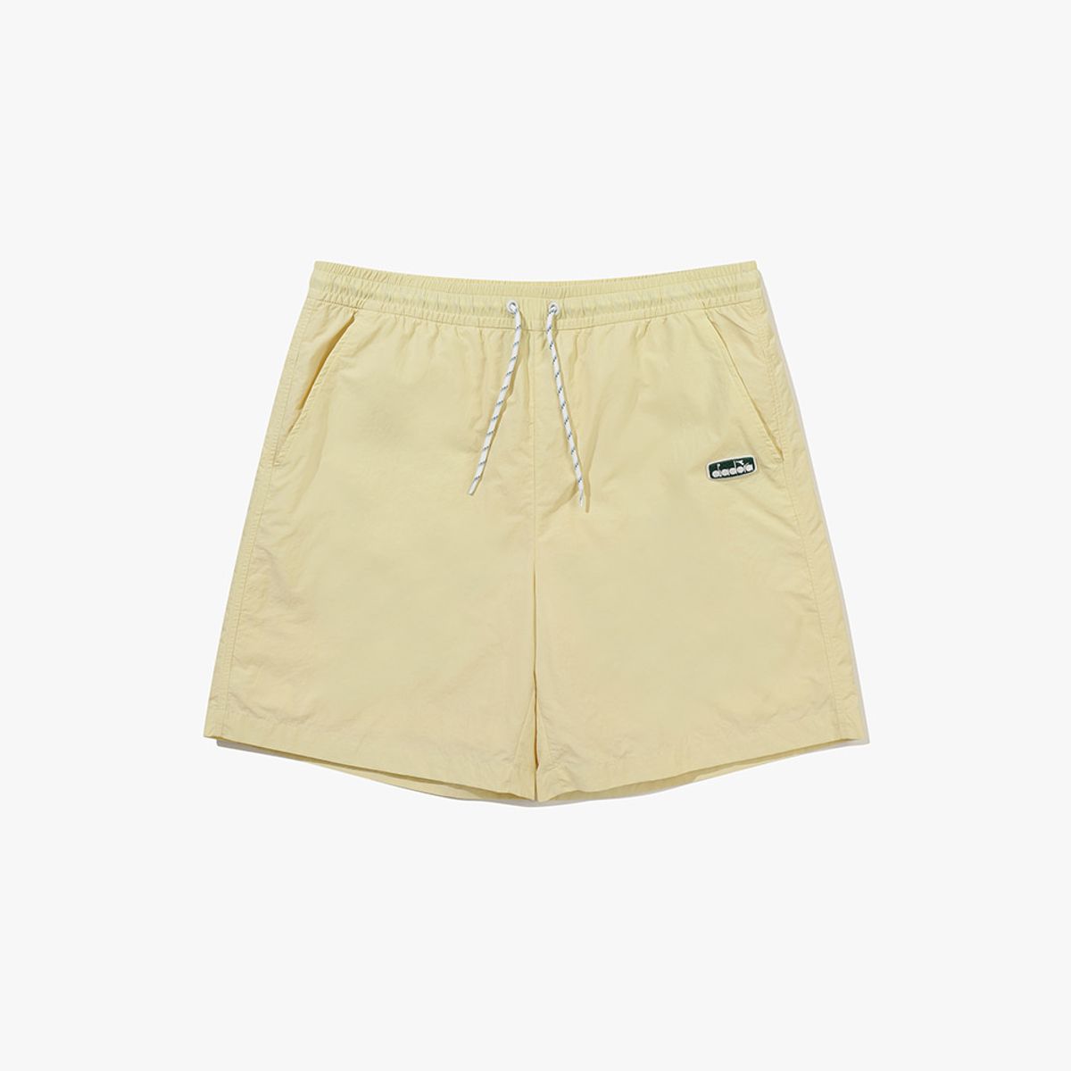 디아도라(diadora) 컴피 4부 우븐 쇼츠 YELLOW