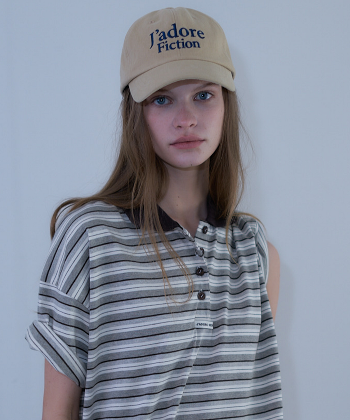 라티젠(LARTIGENT) L23 JADORE BASIC BALL CAP(BEIGE)