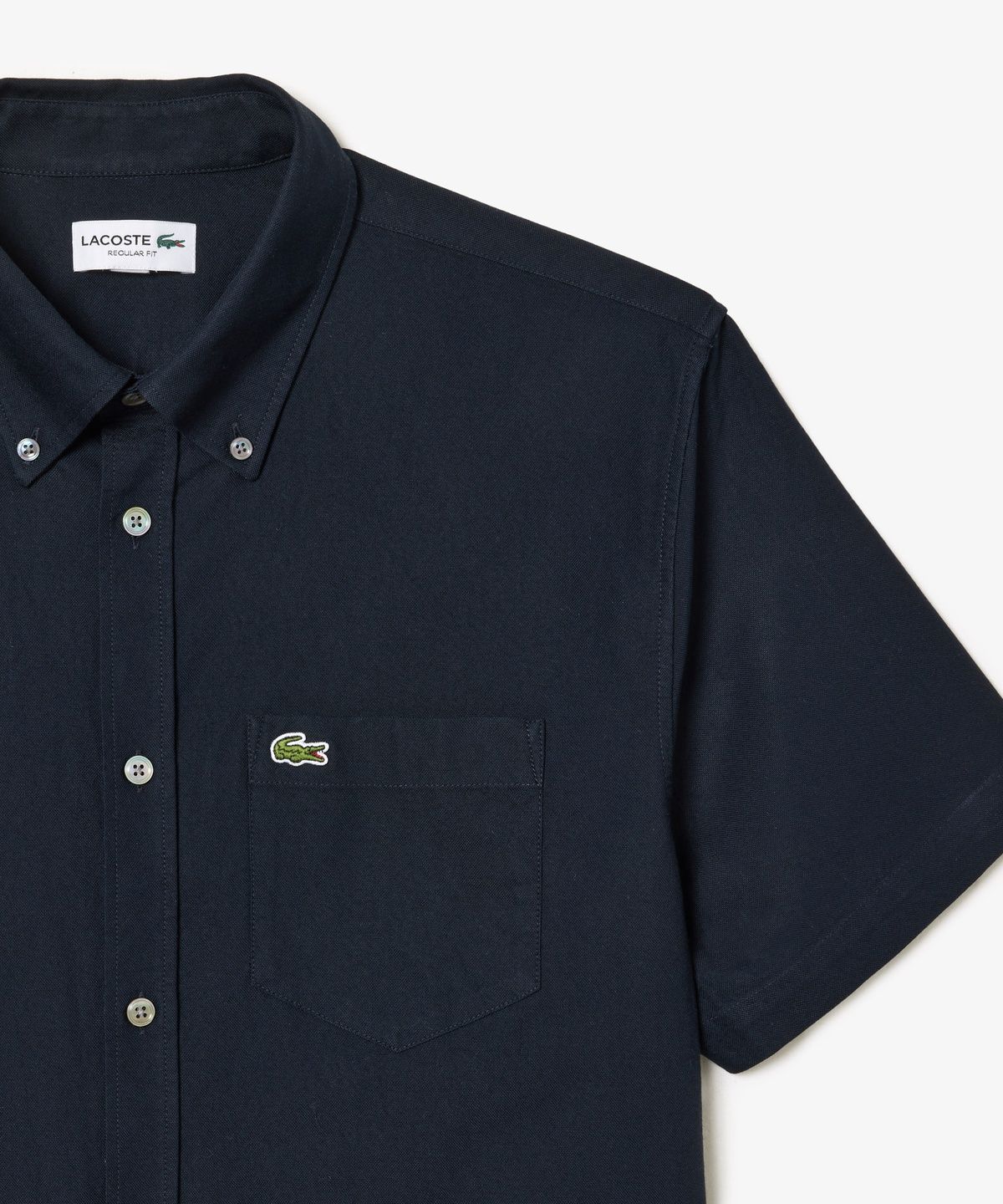 라코스테(LACOSTE) 남성 반팔 옥스포드 셔츠 CH1917-56G F2W