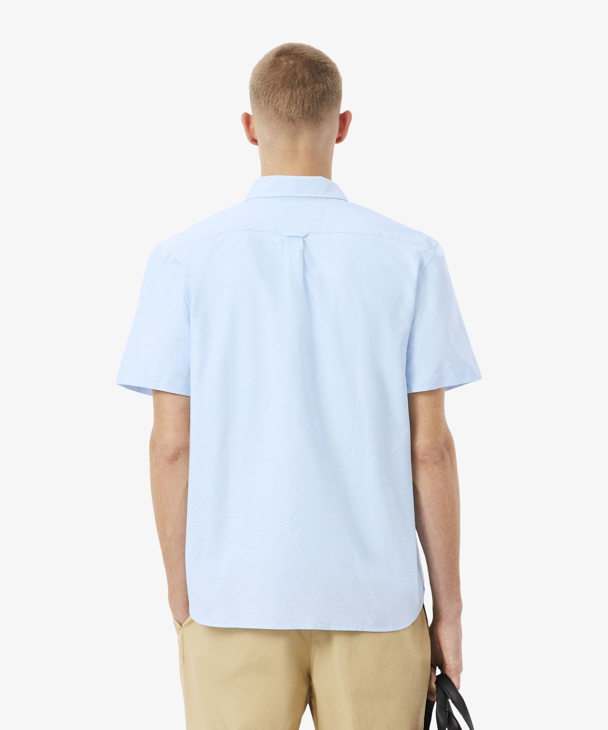 라코스테(LACOSTE) 남성 반팔 옥스포드 셔츠 CH1917-56G F6Z