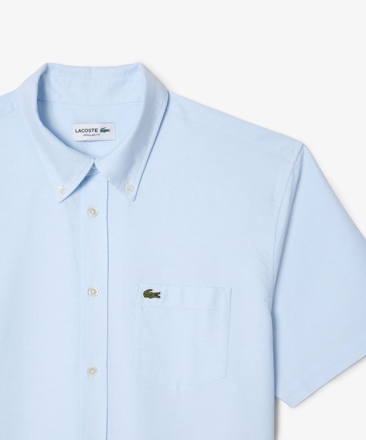 라코스테(LACOSTE) 남성 반팔 옥스포드 셔츠 CH1917-56G F6Z