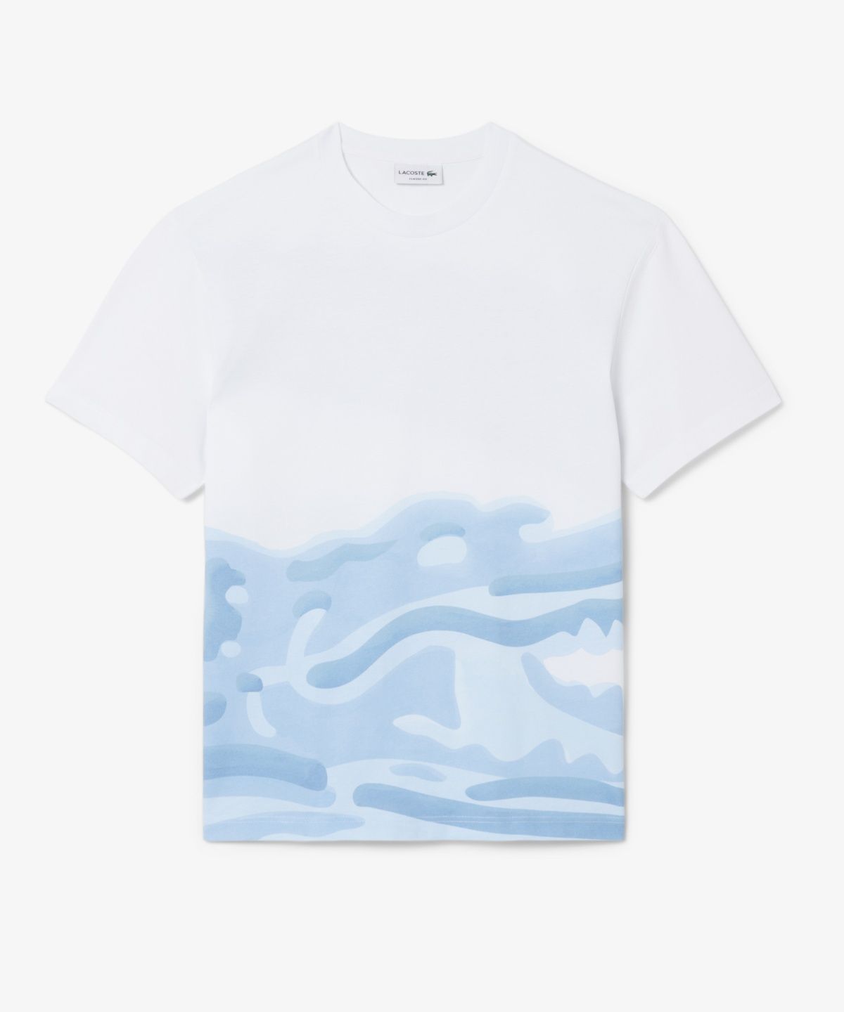 라코스테(LACOSTE) 남성 전판 악어 그래픽 반팔 티셔츠 TH1997-56G 001