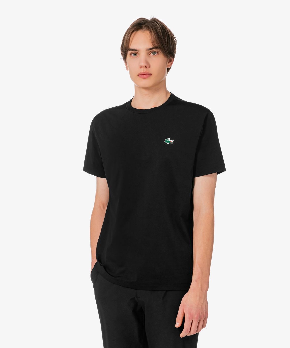 라코스테(LACOSTE) 남성 기능성 우븐라이크 티셔츠 TH360E-56G 031