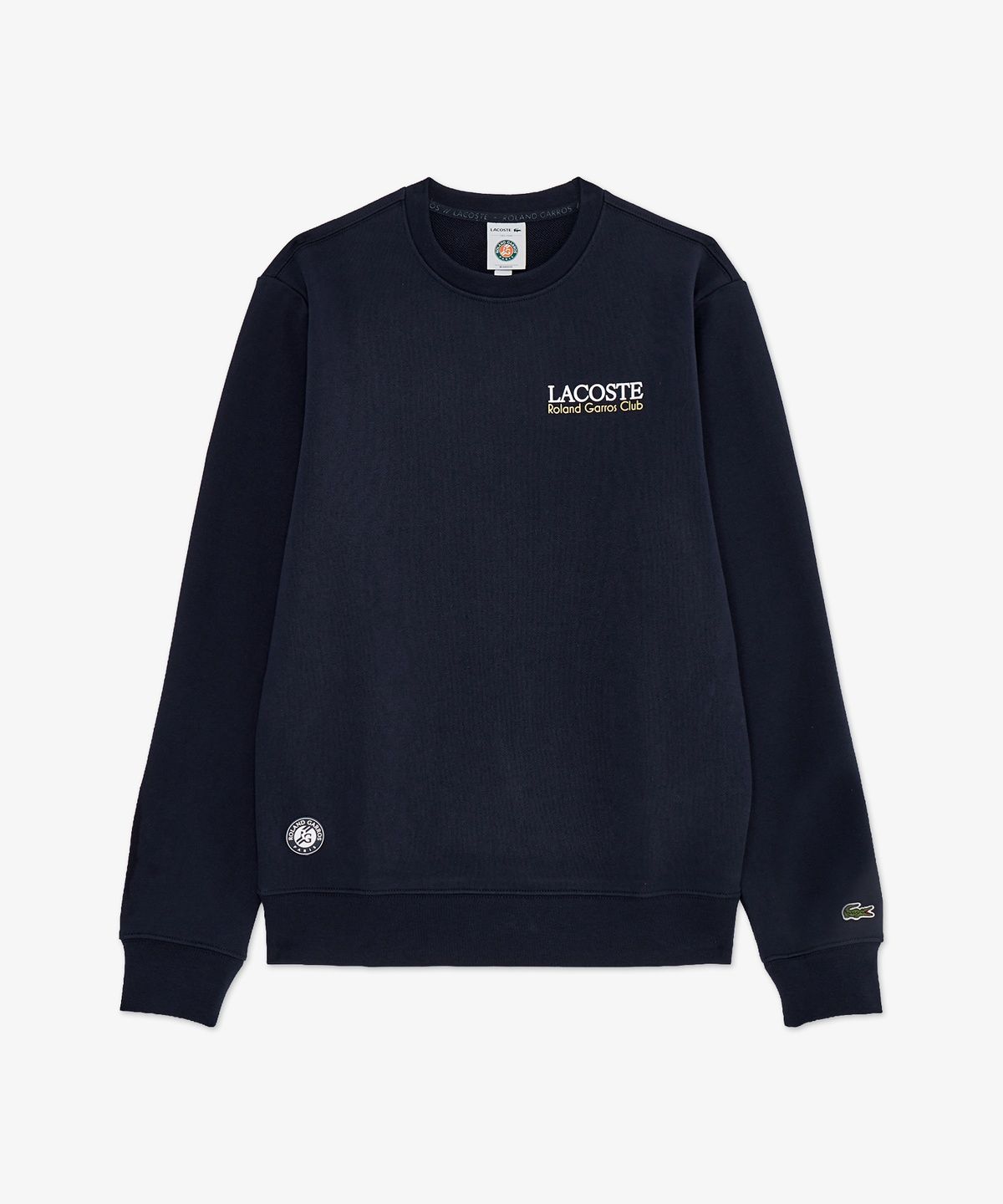 라코스테(LACOSTE) 남성 롤랑가로스 그래픽 크루넥 스웻셔츠 SH0372-56G 166