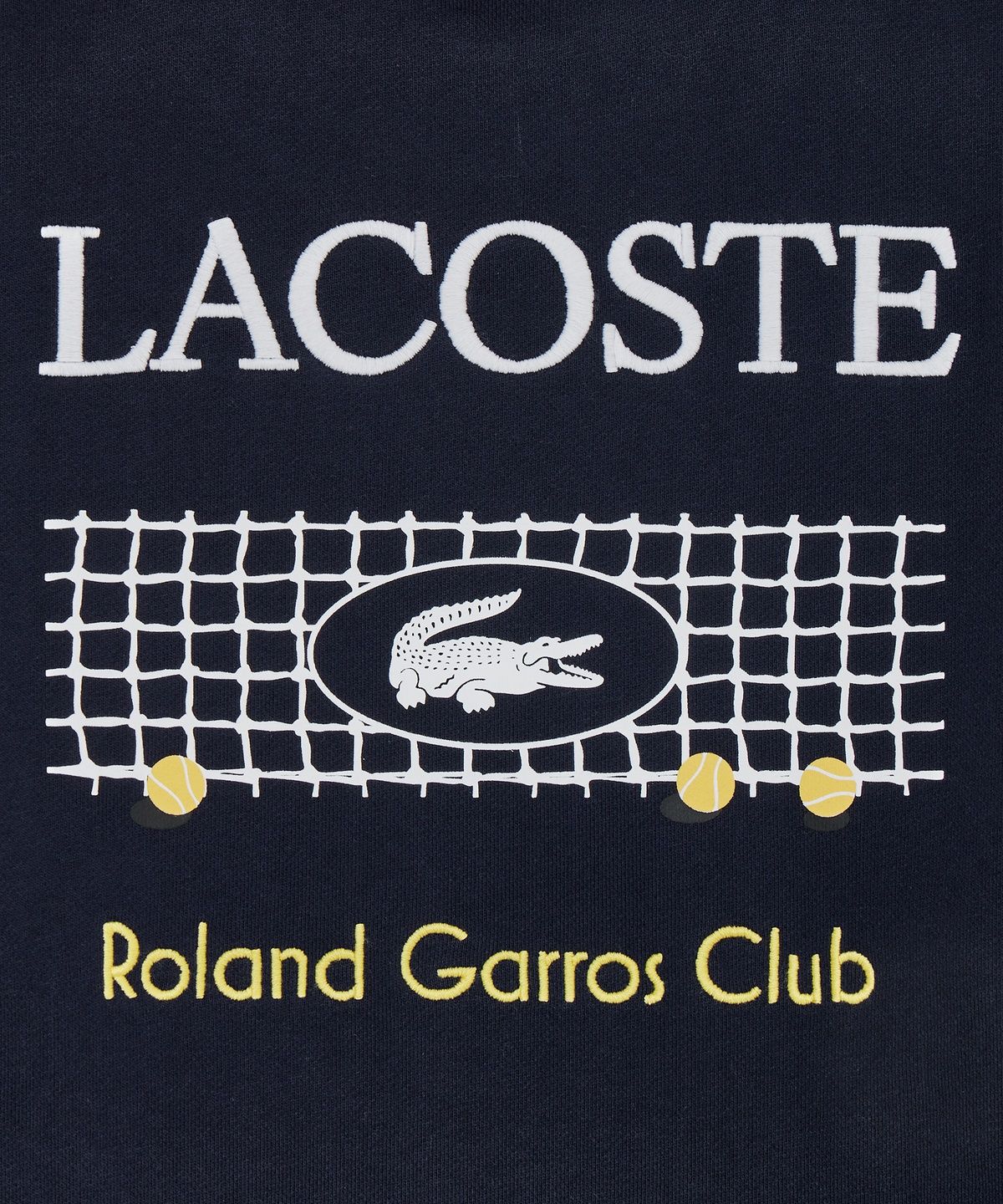 라코스테(LACOSTE) 남성 롤랑가로스 그래픽 크루넥 스웻셔츠 SH0372-56G 166