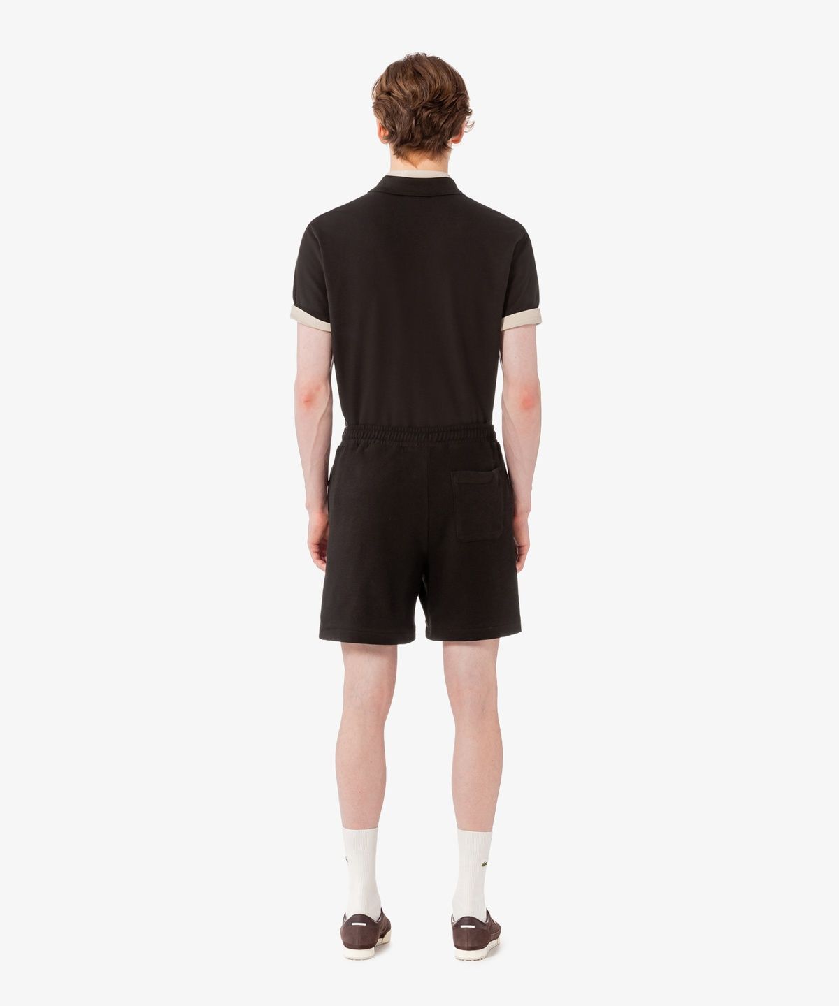 라코스테(LACOSTE) 남성 조직감 쇼츠 GH1973-56G 3LA