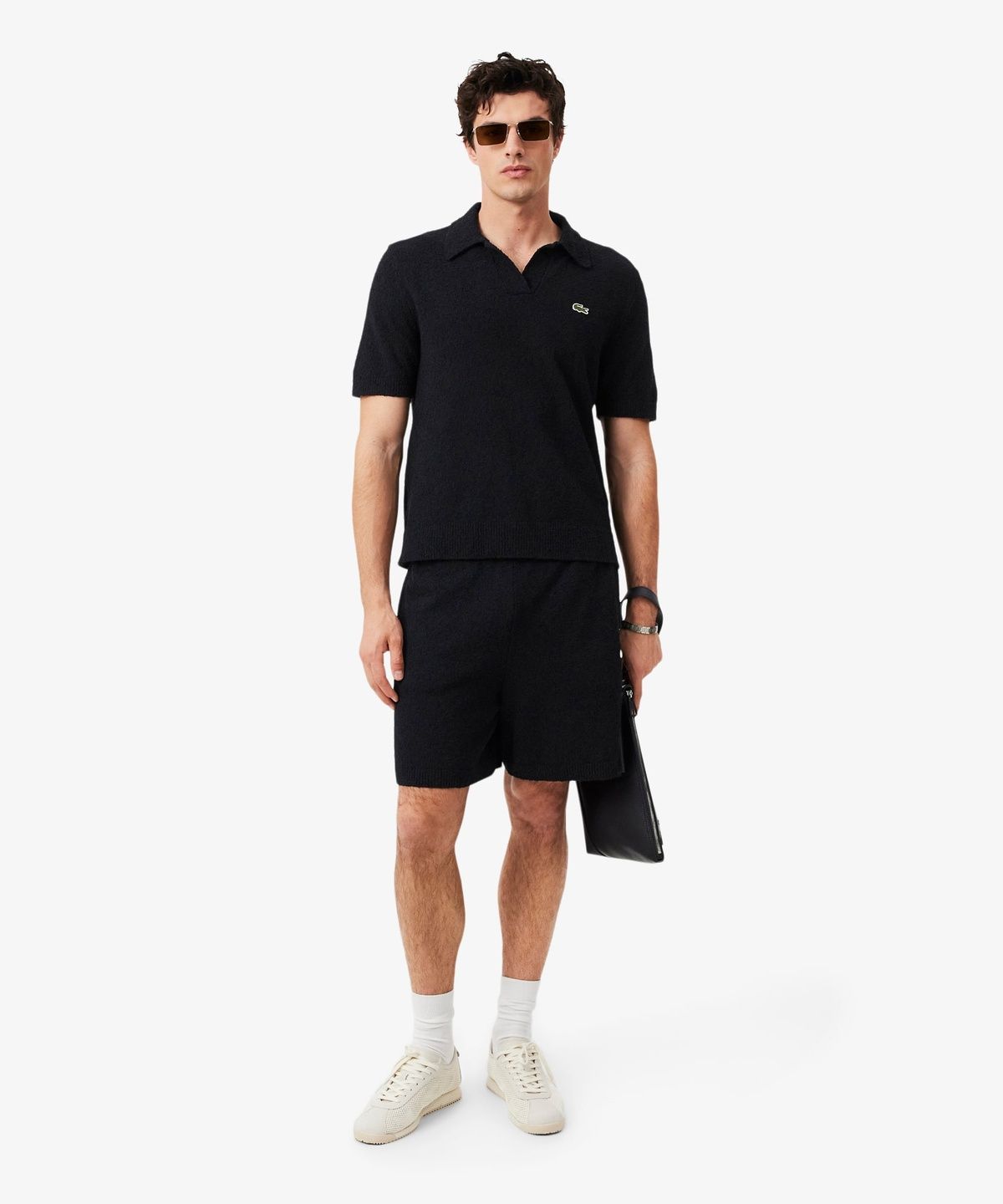 라코스테(LACOSTE) 남성 릴랙스 핏 코튼 쇼츠 GH0799-56G 350