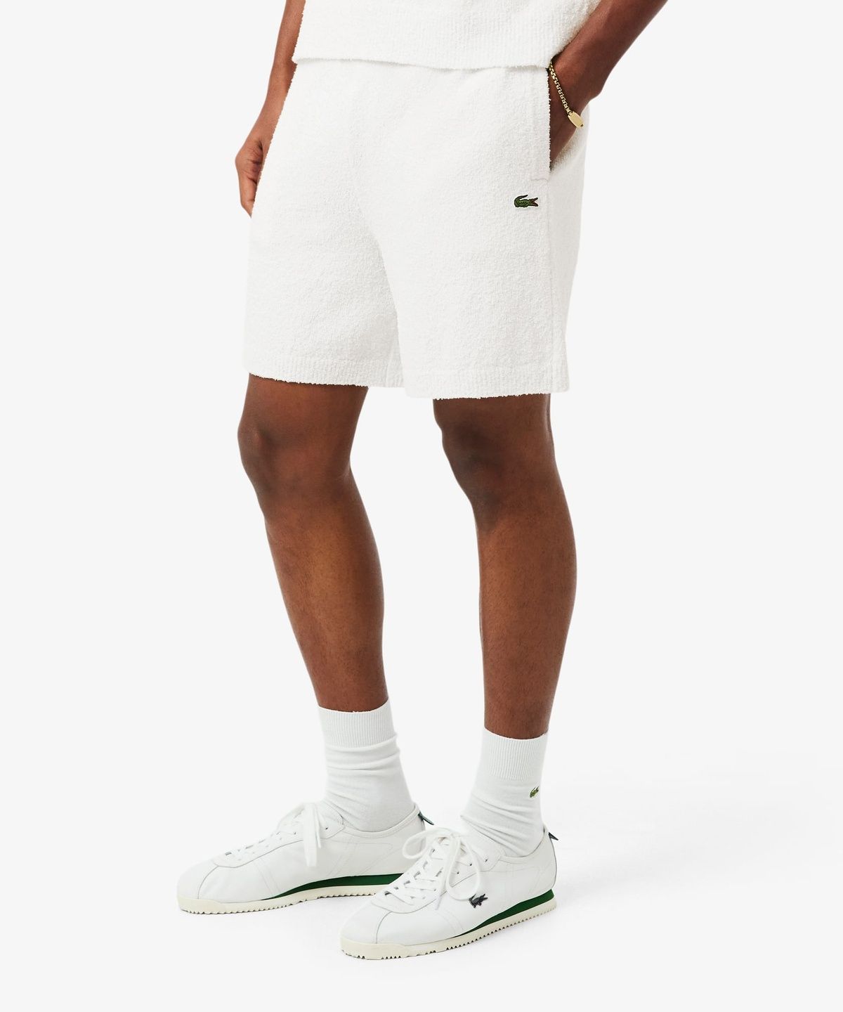라코스테(LACOSTE) 남성 릴랙스 핏 코튼 쇼츠 GH0799-56G 70V