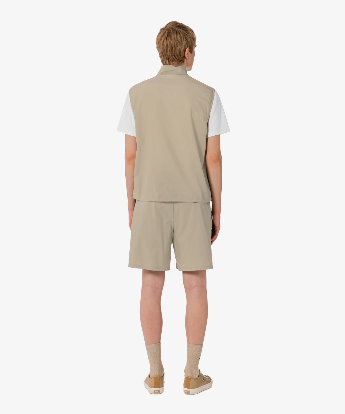 라코스테(LACOSTE) 남성 프리미엄 트레이닝 셋업 쇼츠 GH335E-56G 02S