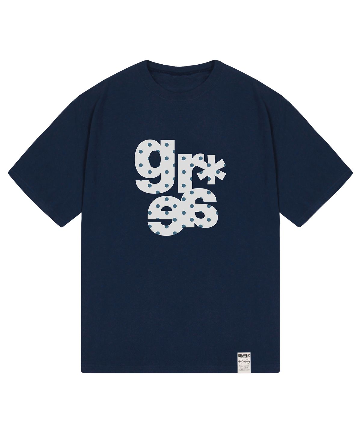 그레이버(GRAVER) [UNISEX]GRAE-S DOT 반팔티_5color