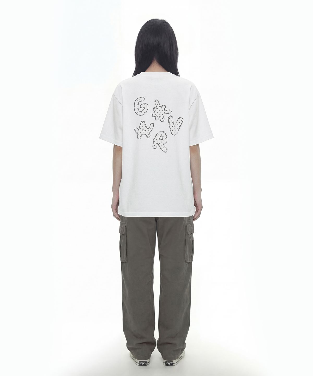 그레이버(GRAVER) [UNISEX]DOTS GRAV 반팔티_2color