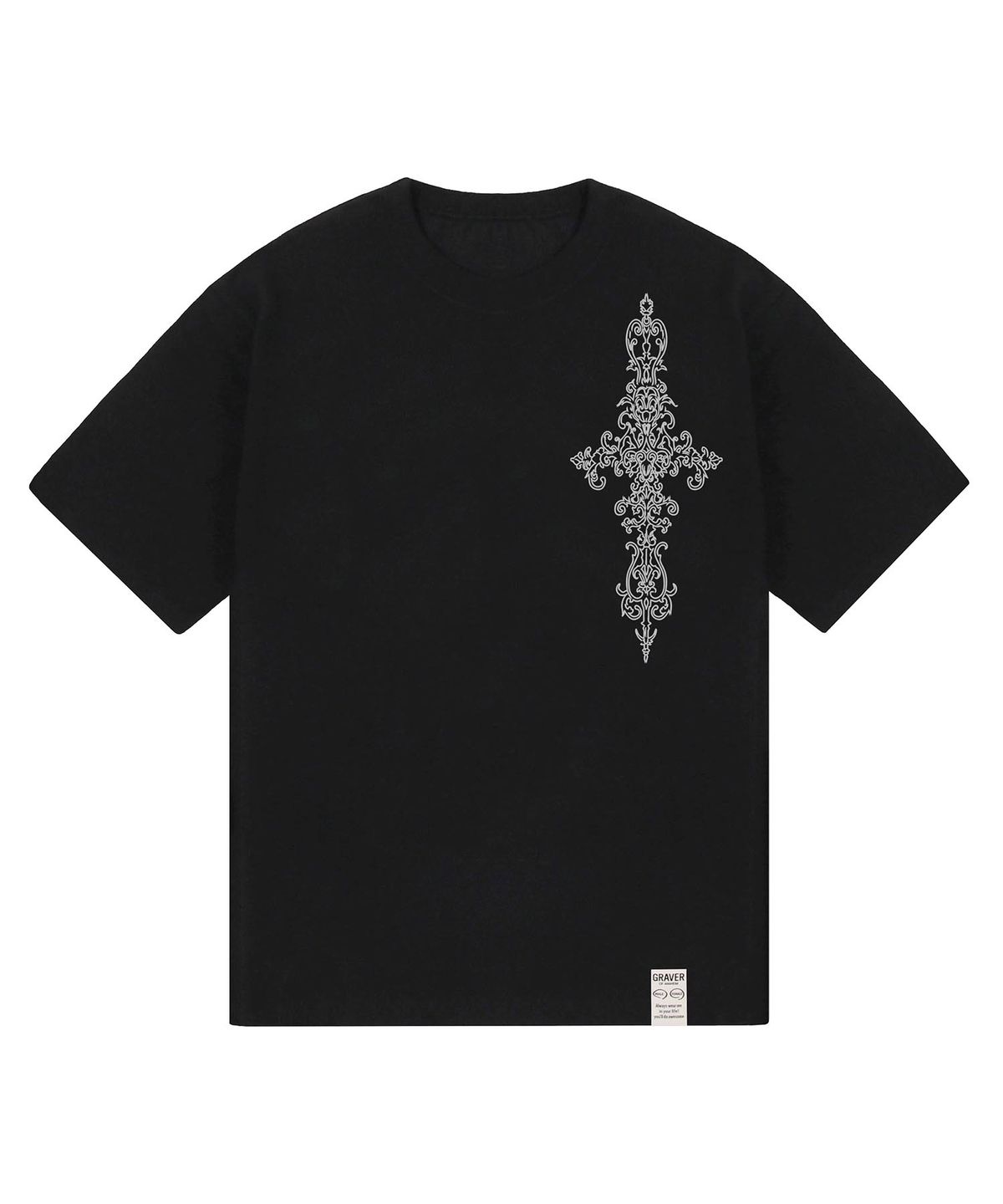 그레이버(GRAVER) [UNISEX]SIM CROSS 반팔티_4color