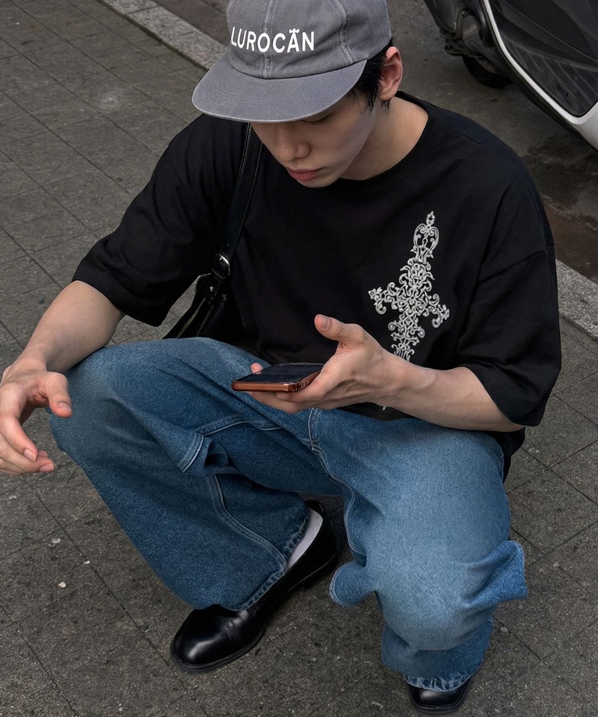 그레이버(GRAVER) [UNISEX]SIM CROSS 반팔티_4color