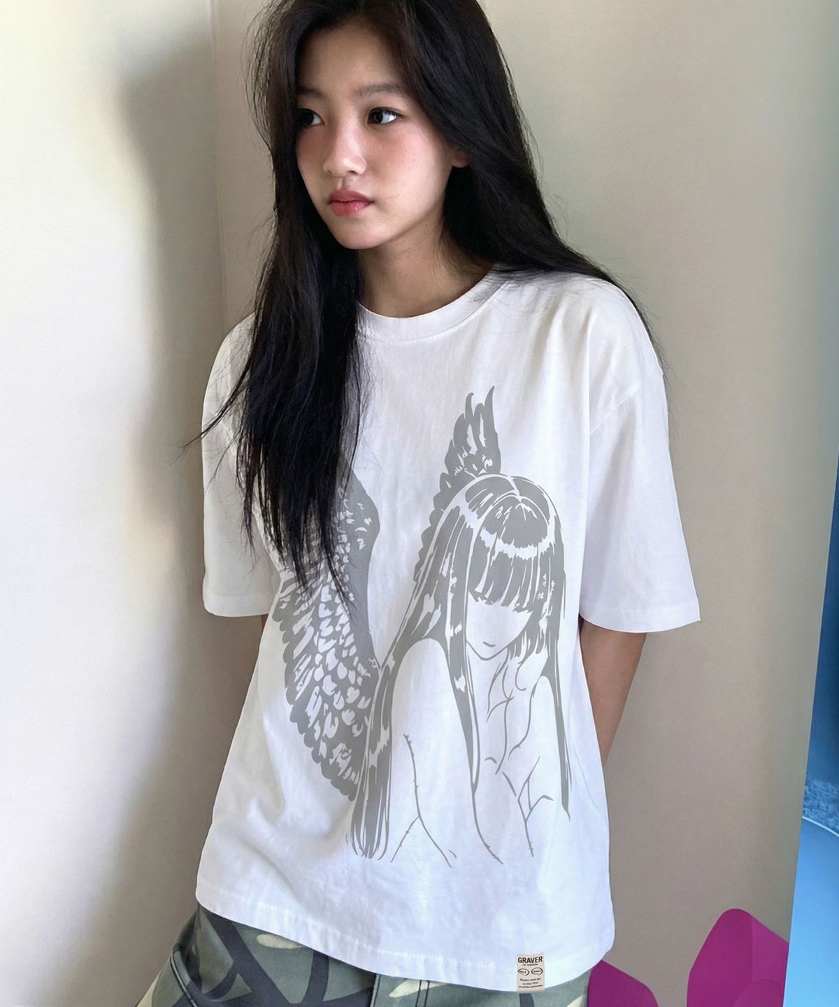 그레이버(GRAVER) [UNISEX]HALO 반팔티_4color