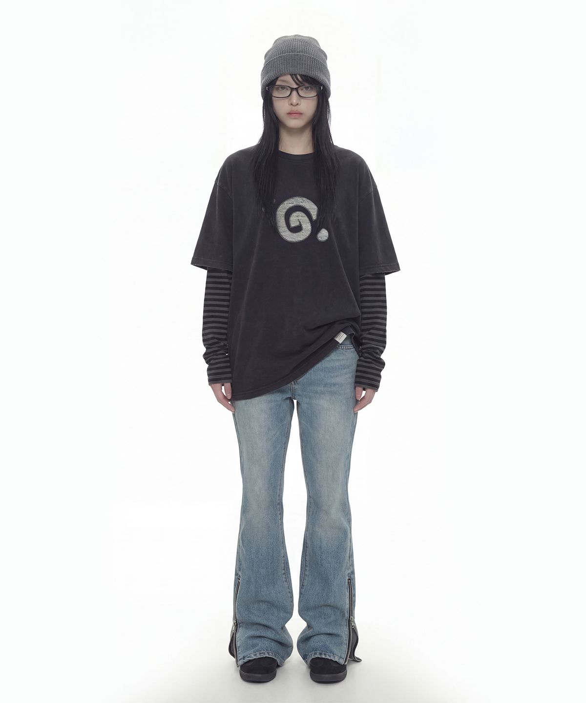 그레이버(GRAVER) [UNISEX]G SYMBOL 반팔티_4color