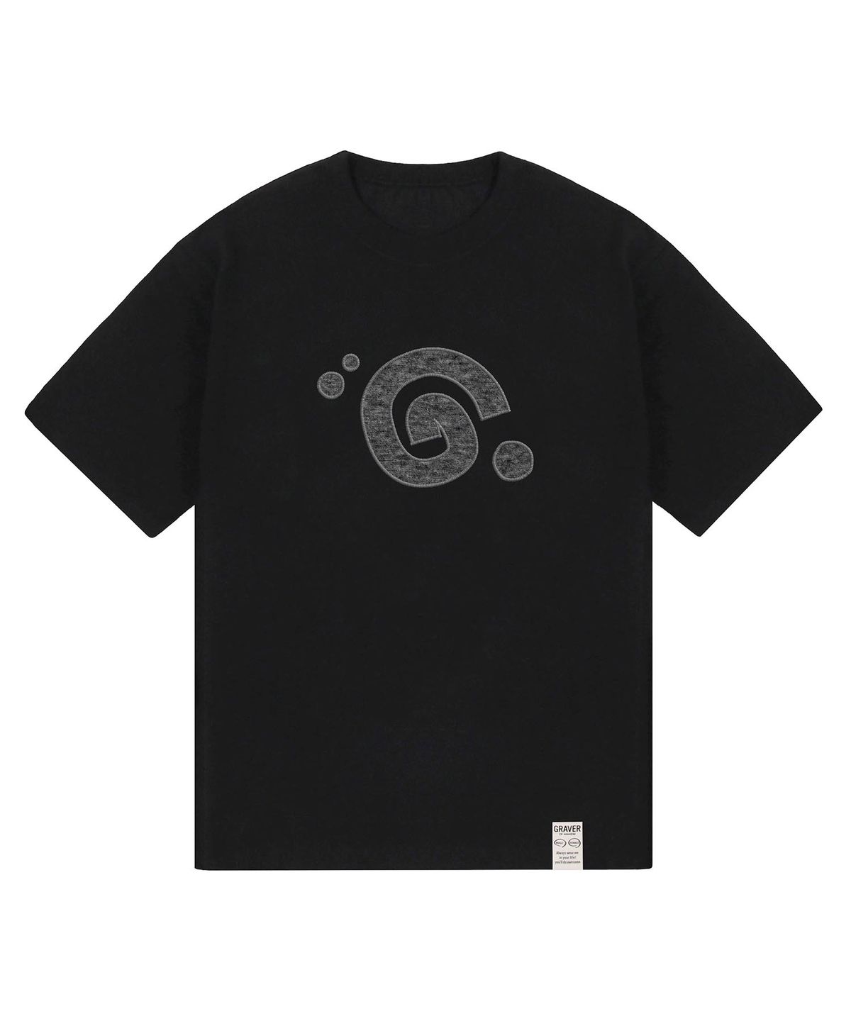 그레이버(GRAVER) [UNISEX]G SYMBOL 반팔티_4color