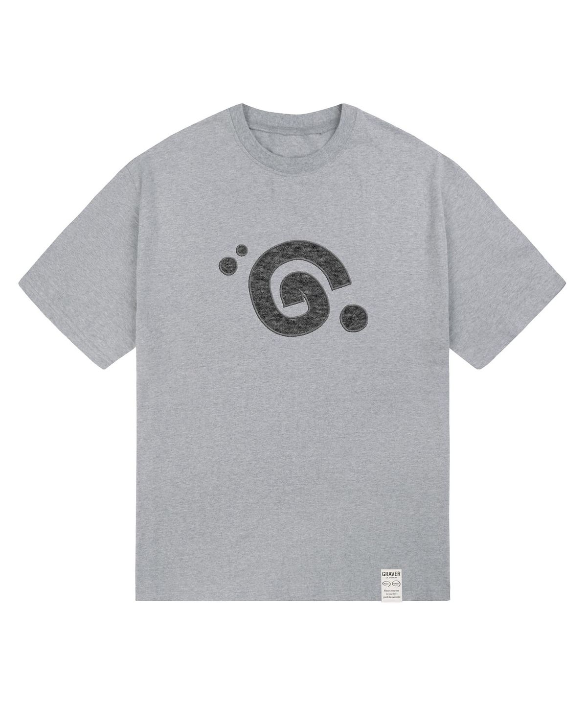그레이버(GRAVER) [UNISEX]G SYMBOL 반팔티_4color
