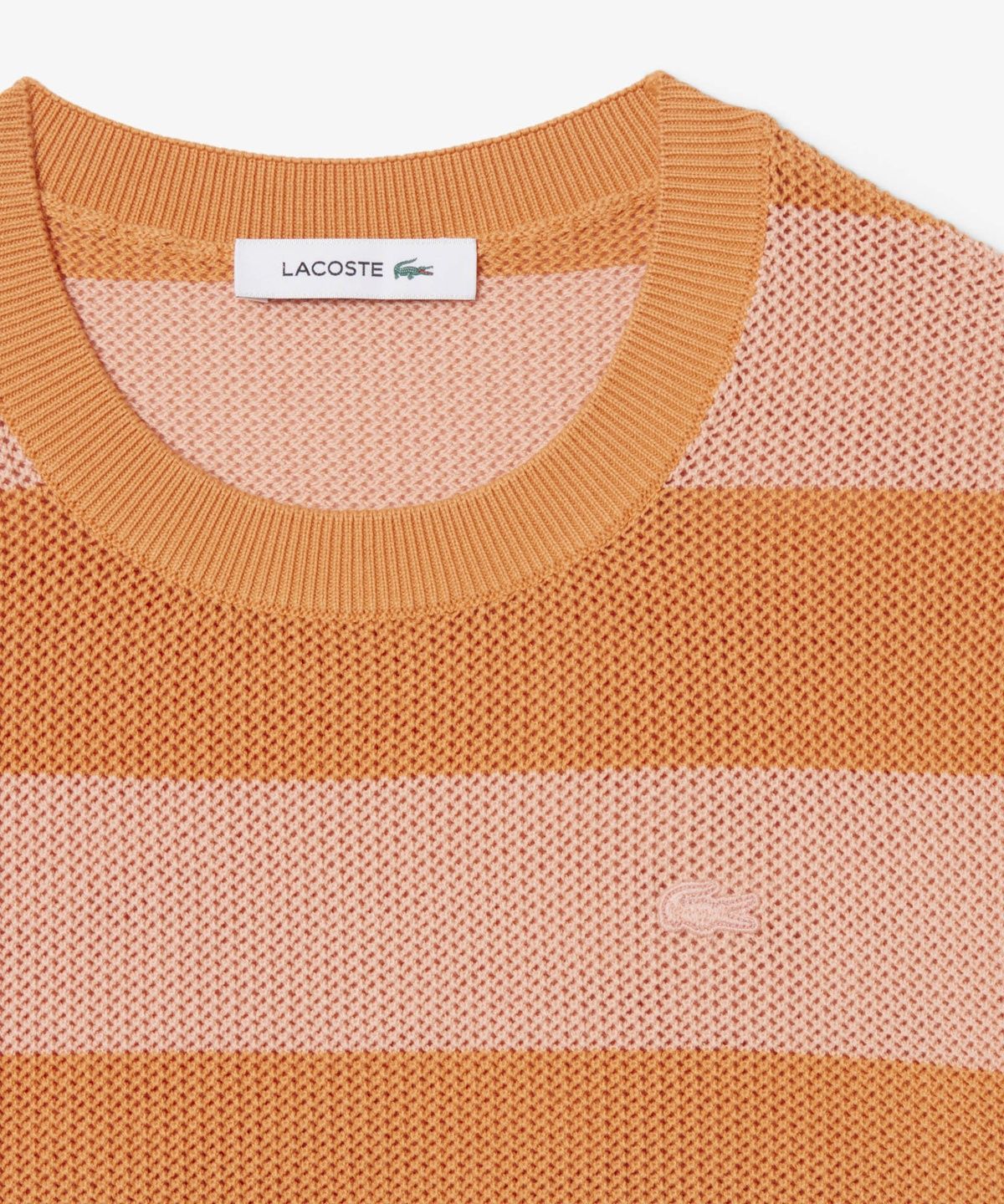 라코스테(LACOSTE) 여성 썸머 스트라이프 반팔 스웨터 AF9859-56G 4IM