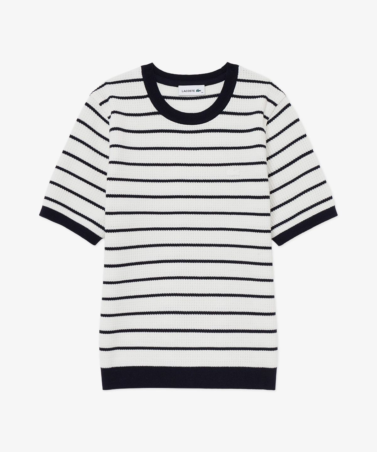 라코스테(LACOSTE) 여성 스카시 크루넥 반팔 스웨터 AF900E-56G HDE