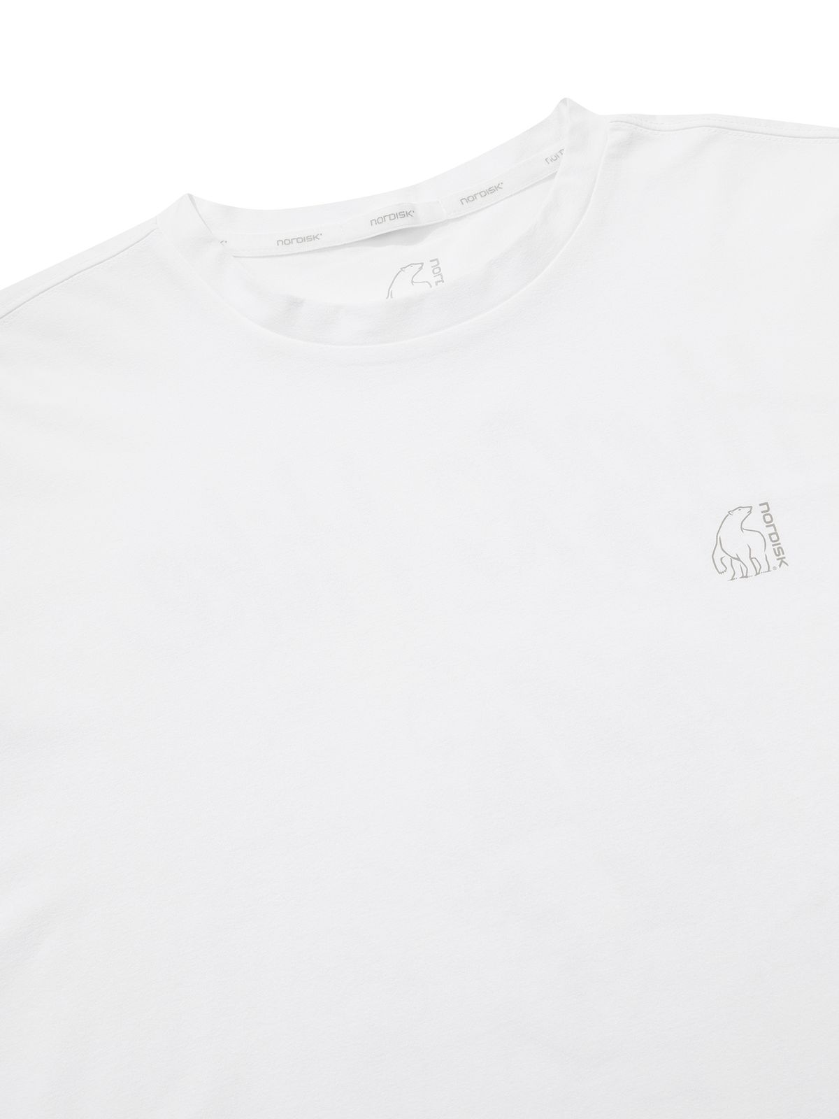 노르디스크(NORDISK) 소로나 폴라베어 그래픽 반팔 티셔츠 - M_Off White