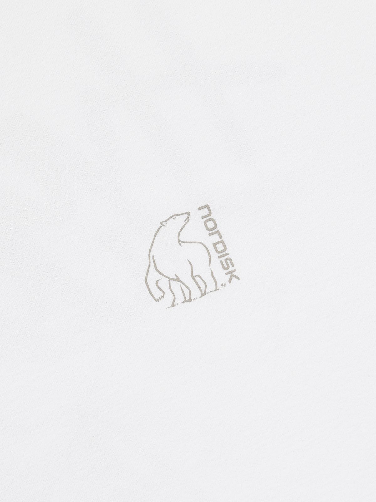 노르디스크(NORDISK) 소로나 폴라베어 그래픽 반팔 티셔츠 - M_Off White