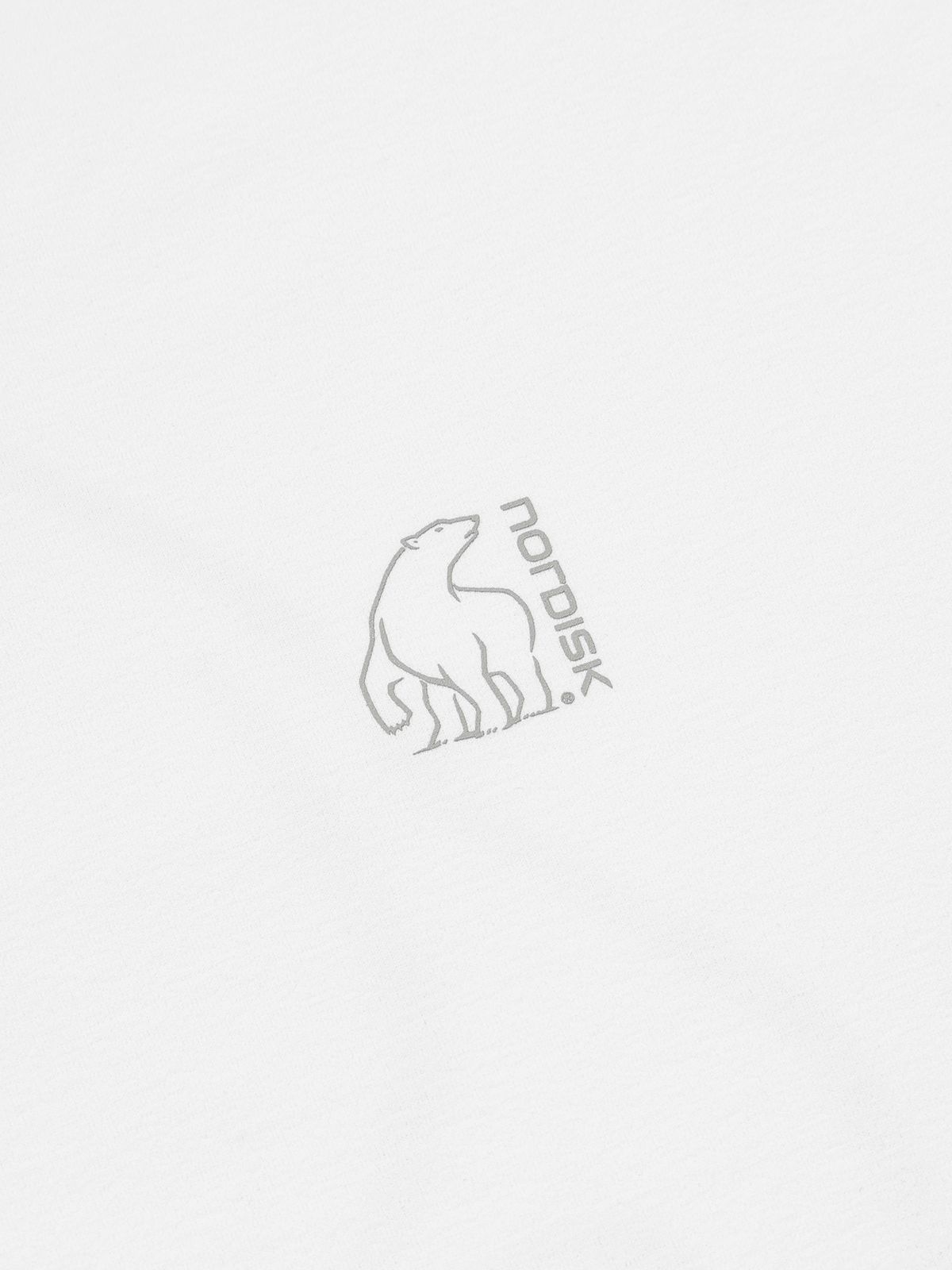 노르디스크(NORDISK) 소로나 빅 폴라베어 백 반팔 티셔츠 - U_Off White