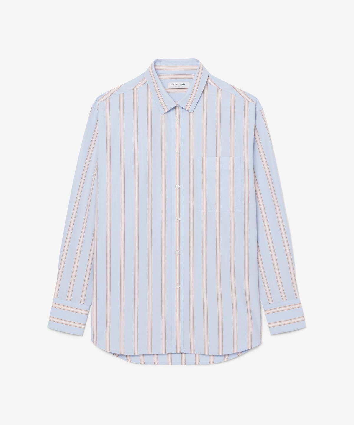라코스테(LACOSTE) 여성 오버핏 클래식 포플린 셔츠 CF1054-56G 48C