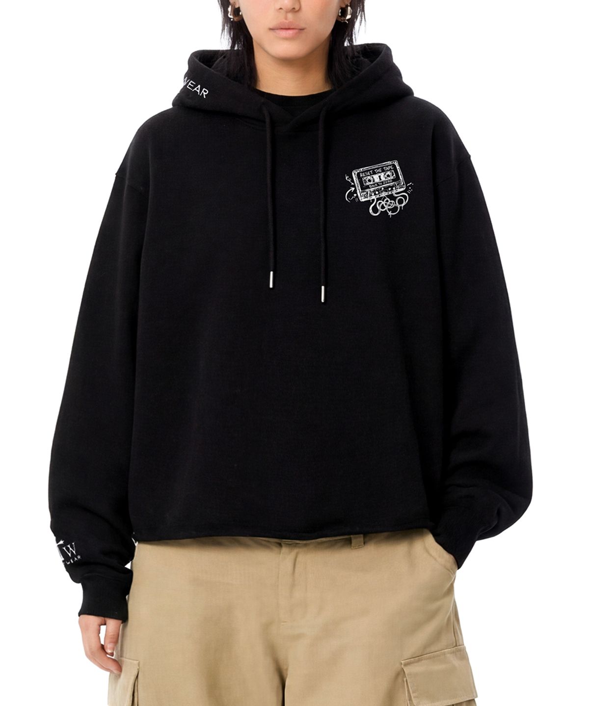 아티스트웨어(ARTISTWEAR) [ATW] 백투제로 이지후드 - 2COLOR