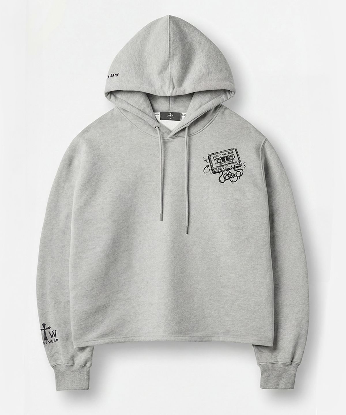 아티스트웨어(ARTISTWEAR) [ATW] 백투제로 이지후드 - 2COLOR