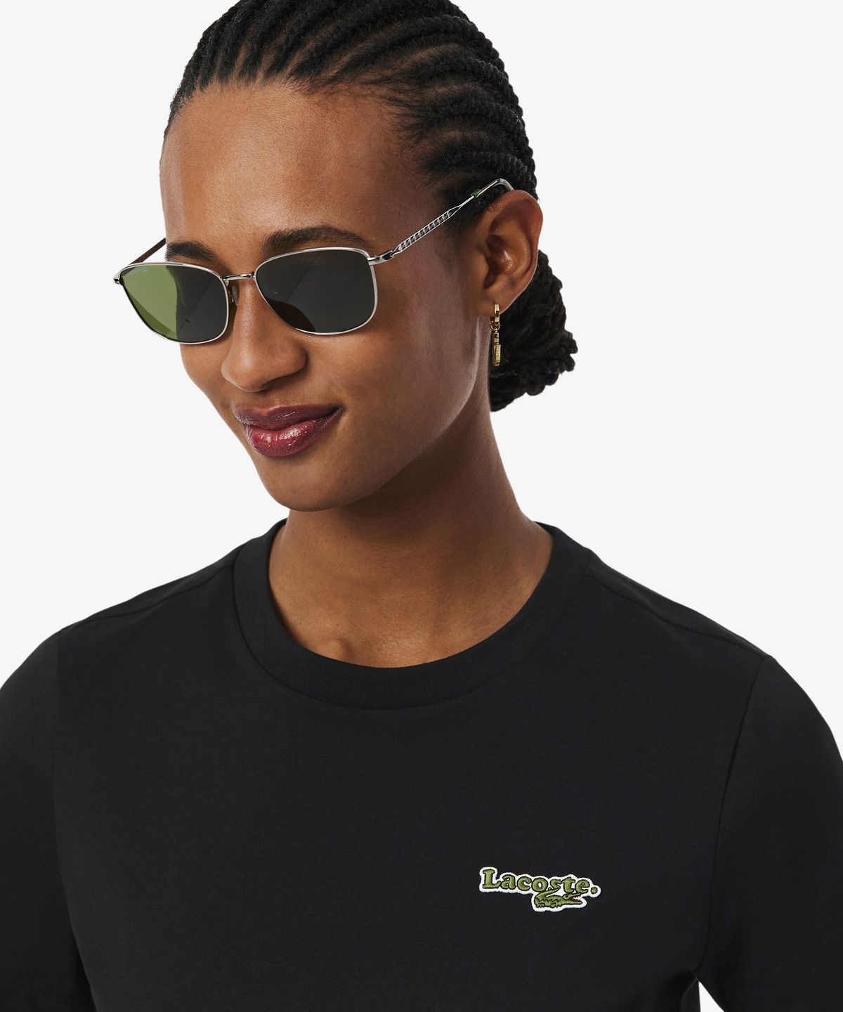 라코스테(LACOSTE) 여성 소프트브랜딩 반팔 티셔츠 TF5058-56G 031