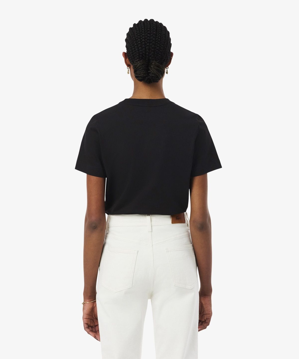 라코스테(LACOSTE) 여성 소프트브랜딩 반팔 티셔츠 TF5058-56G 031