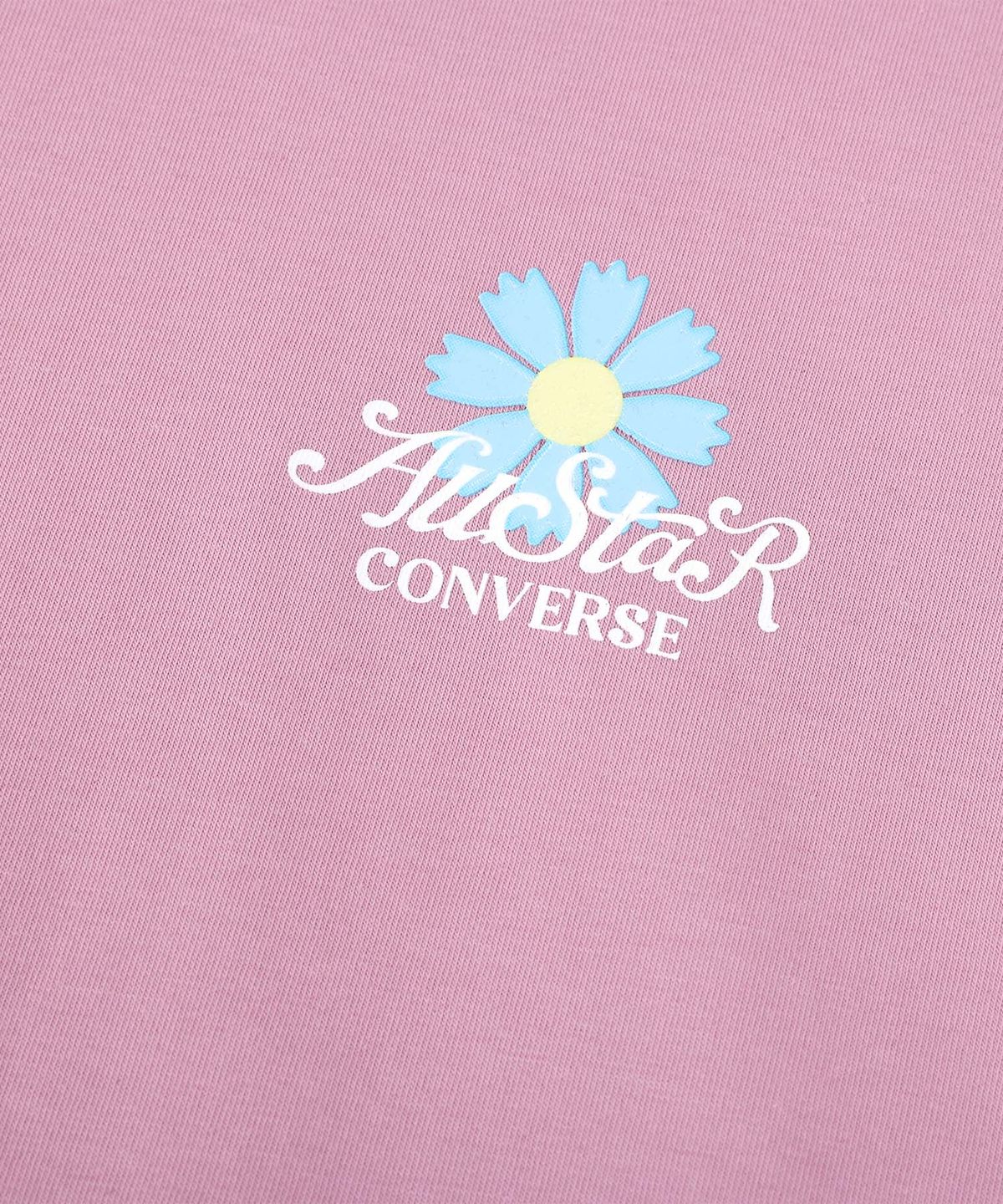 컨버스(CONVERSE) 소로나 플라워 오버사이즈 그래픽 티셔츠 라일락 WCJ772-PCG
