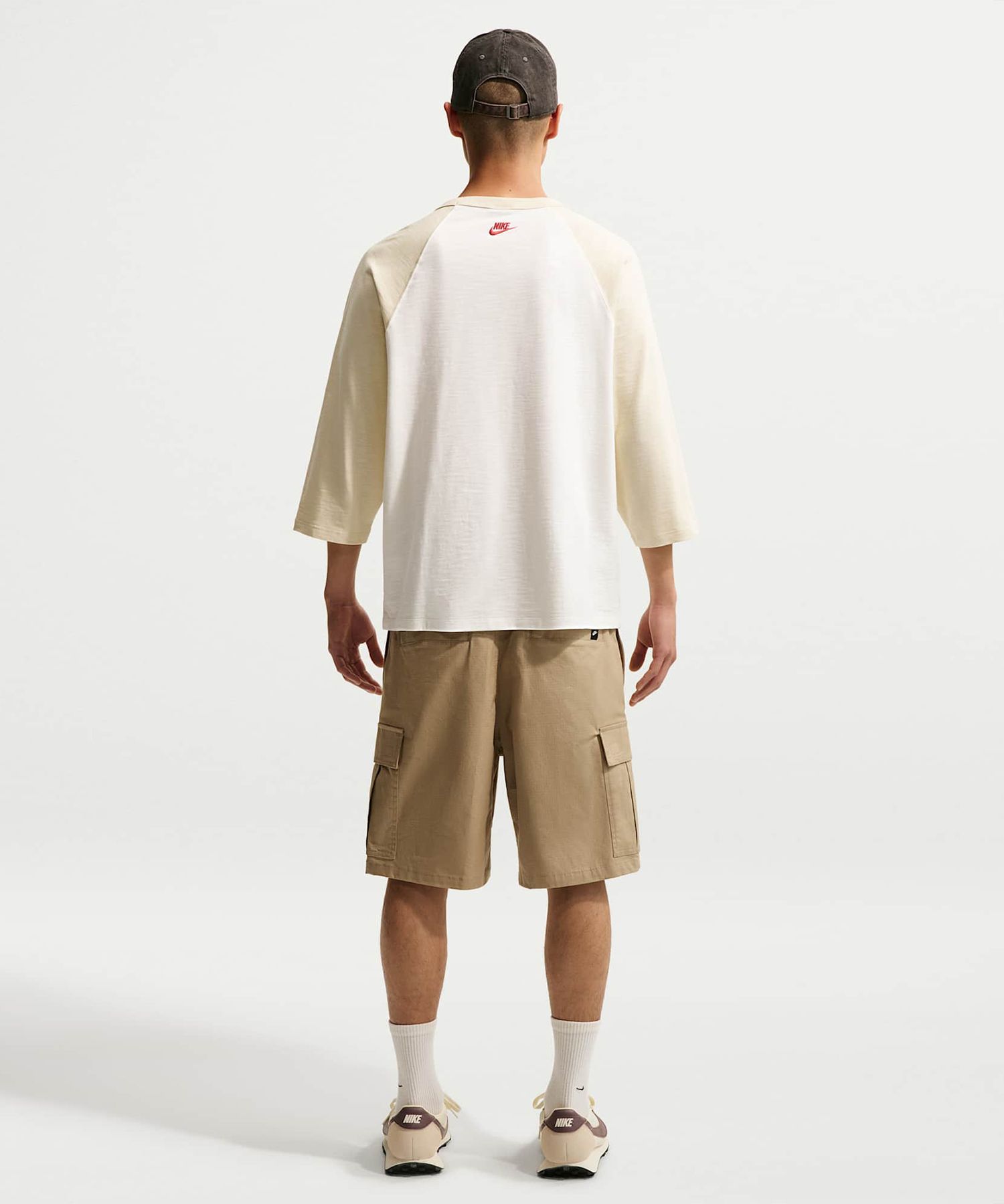 나이키(NIKE) 클럽 우븐 카고 쇼츠 M - 파라슈트 베이지 / FN3518-297