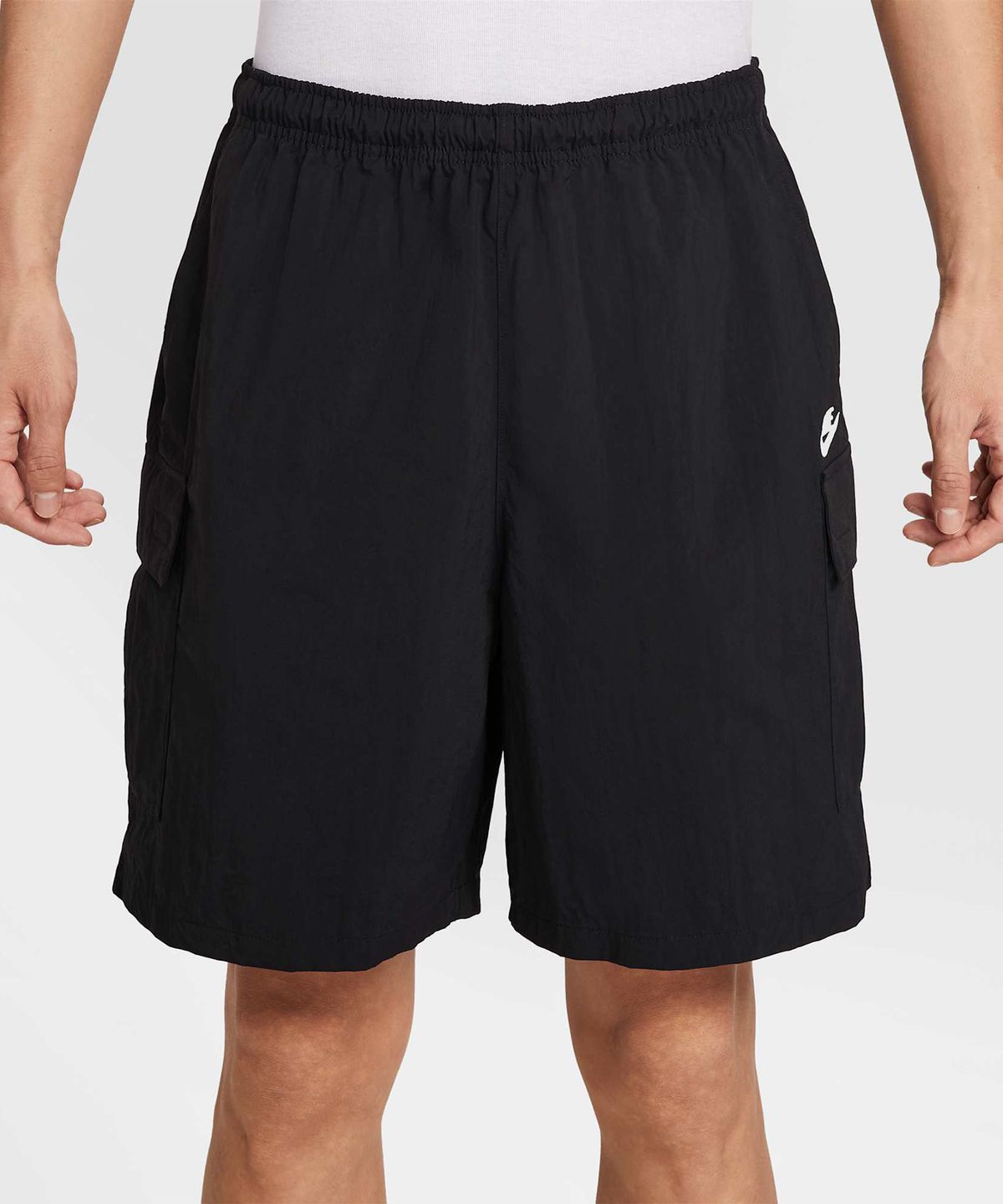 나이키(NIKE) 스포츠웨어 클럽 유틸리티 쇼츠 M - 블랙:화이트 / IH5048-010