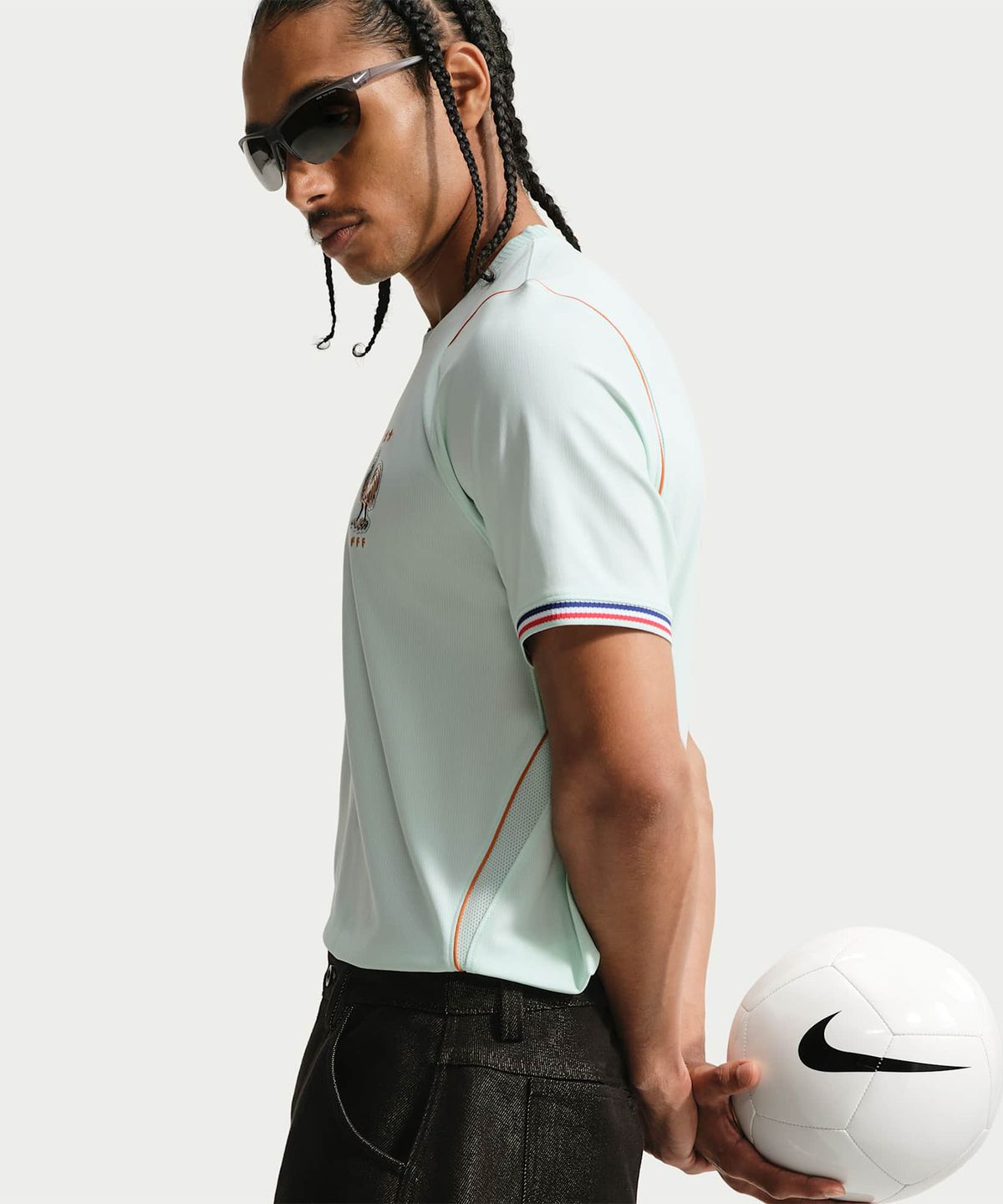 나이키(NIKE) 프랑스 국가대표팀 2026 스타디움 어웨이 드라이 핏 축구 저지 M - 이글루:모나크:모나크 / IB5367-394