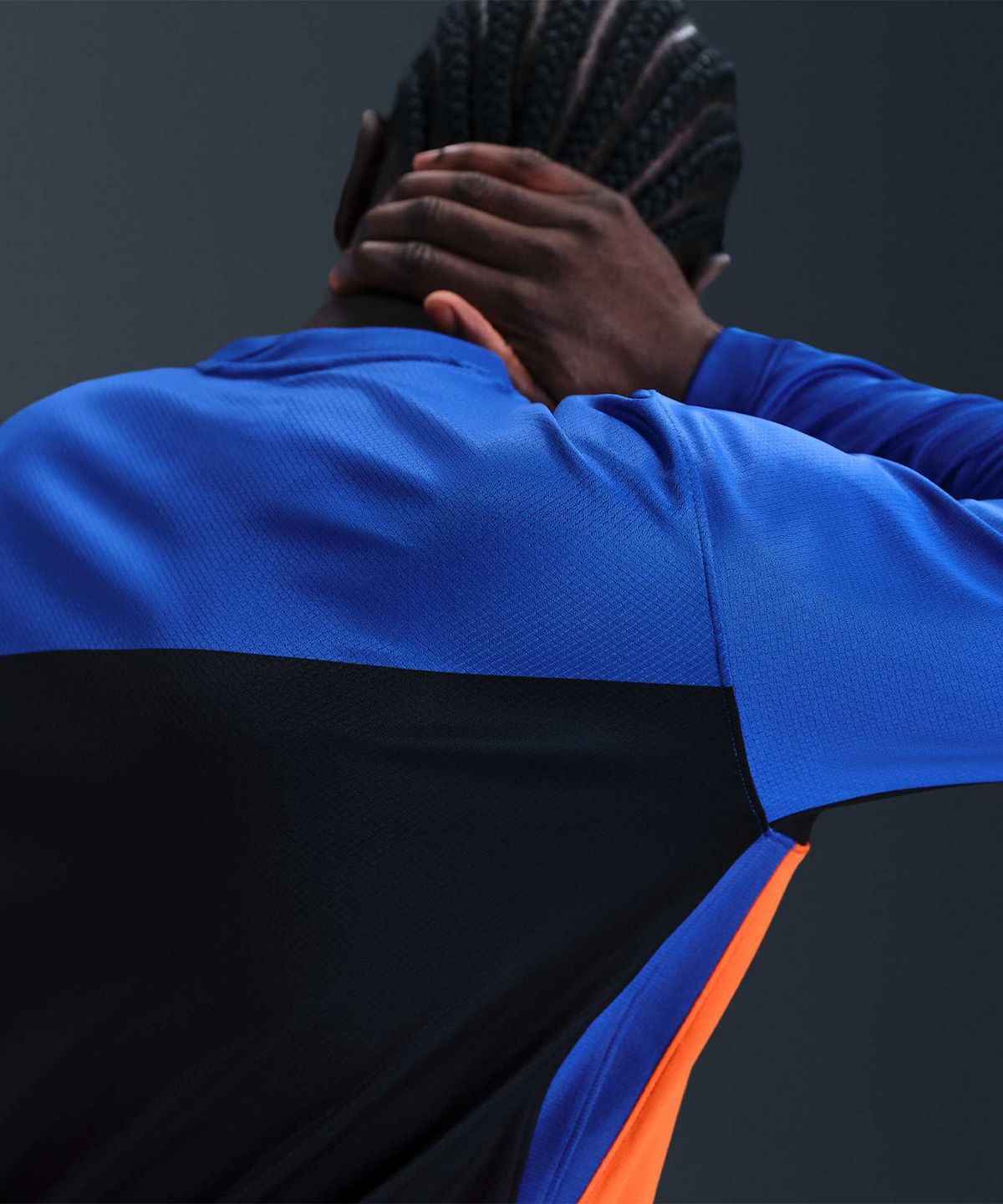 나이키(NIKE) 인터 밀란 2026 스타디움 SE ACG 드라이 핏 축구 긴소매 레플리카 저지 M - 하이퍼 블루:블랙:세이프티 오렌지 / IB3144-413