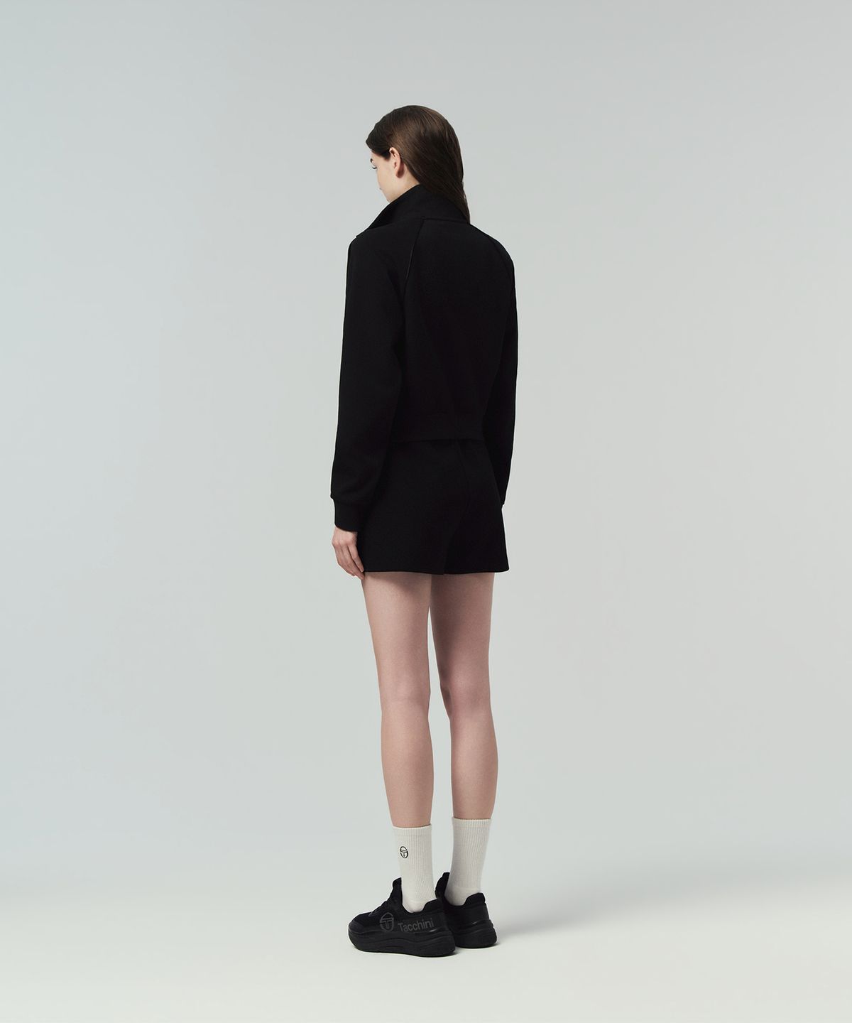 세르지오 타키니(SERGIO TACCHINI) W 쿠쉬라이트 프렌치 쇼츠 (Black)