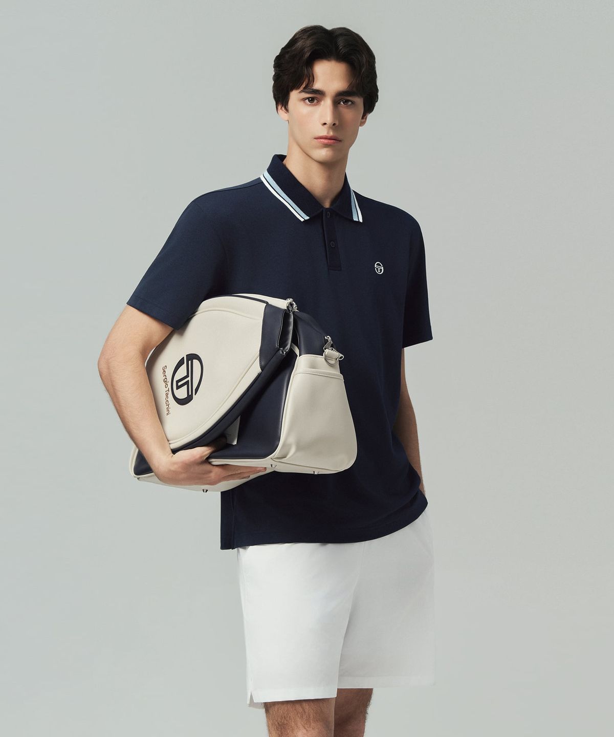 세르지오 타키니(SERGIO TACCHINI) M 카라 포인트 폴로 (Navy)