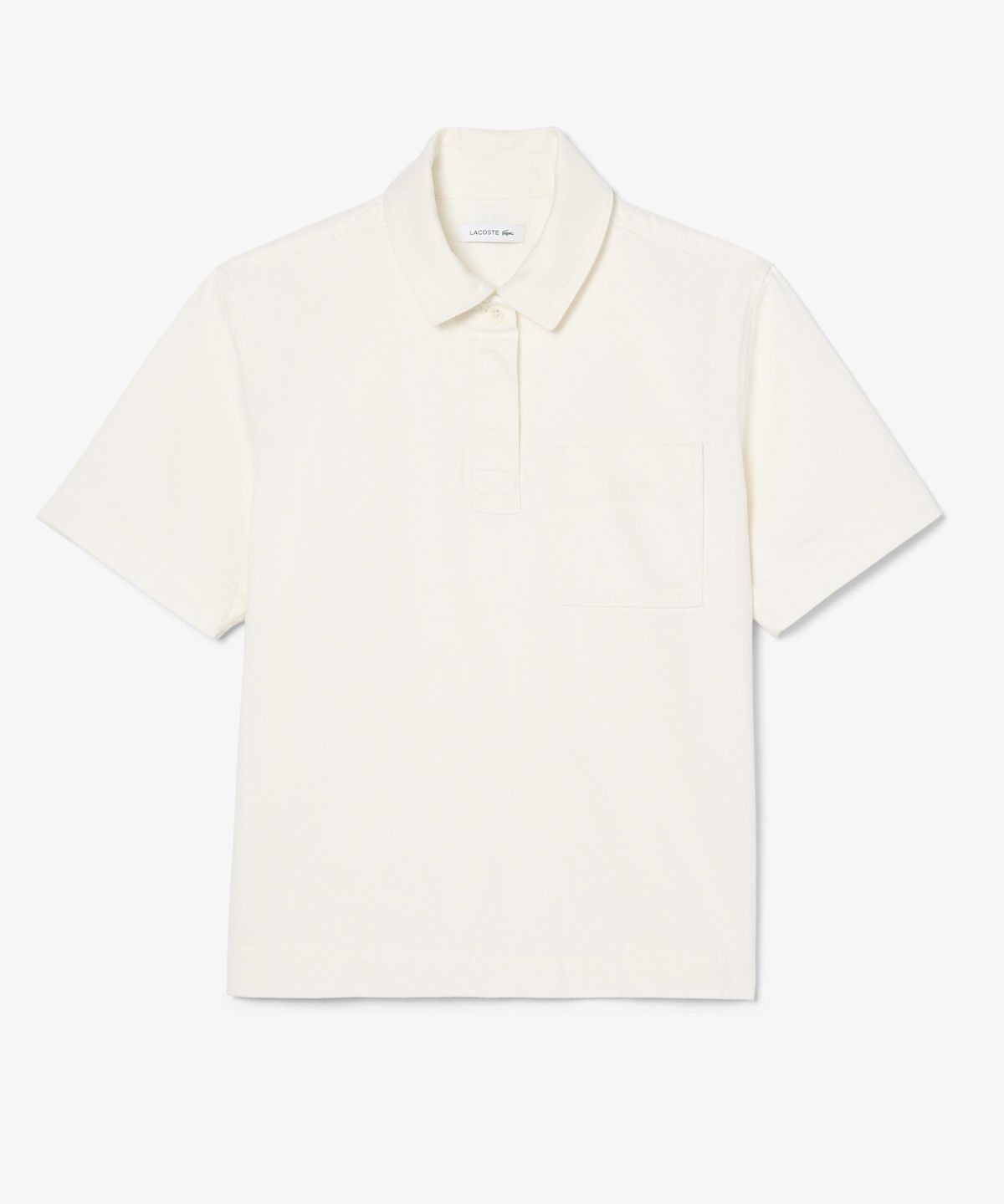 라코스테(LACOSTE) 여성 폴로형 데님셔츠 CF0051-56G 001