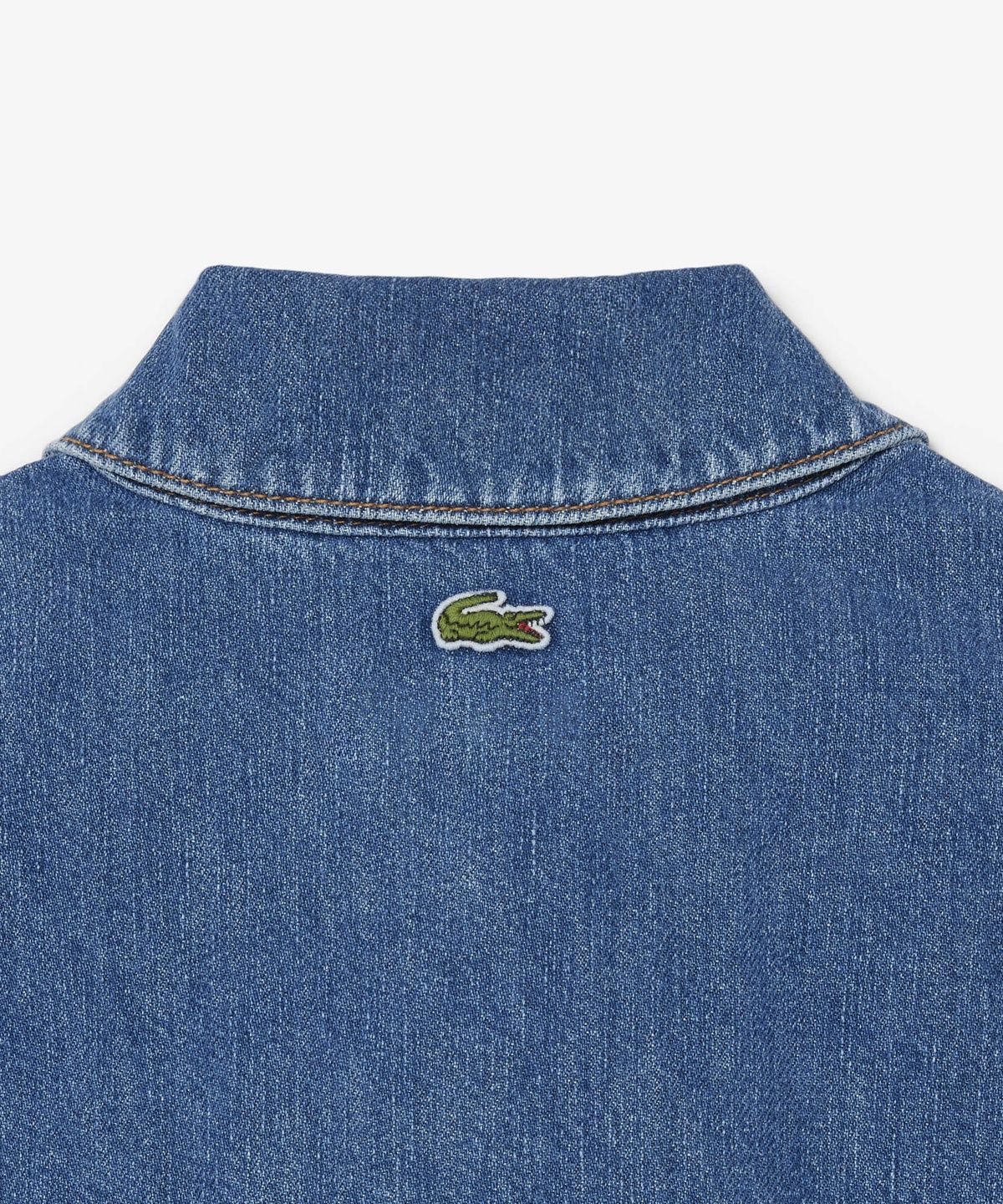 라코스테(LACOSTE) 여성 폴로형 데님셔츠 CF0051-56G 36L