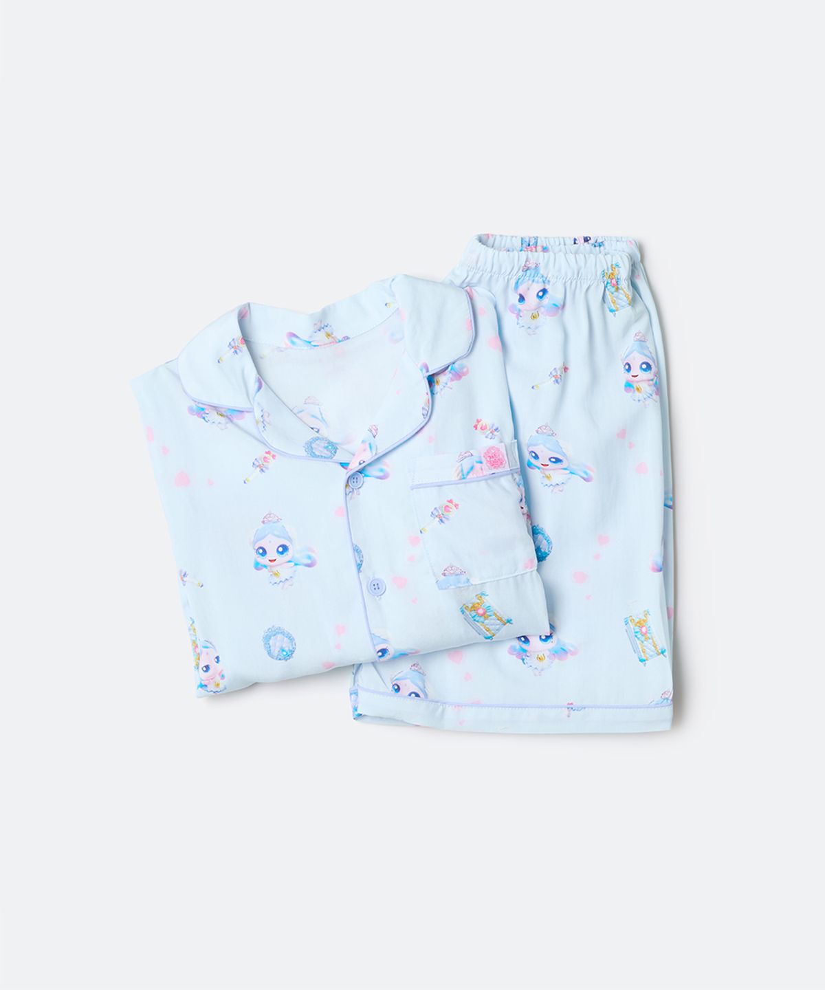 스파오 키즈(SPAO KIDS) [키즈] (캐치티니핑6) 반팔 파자마(BLUE)_SPPPG37KU1