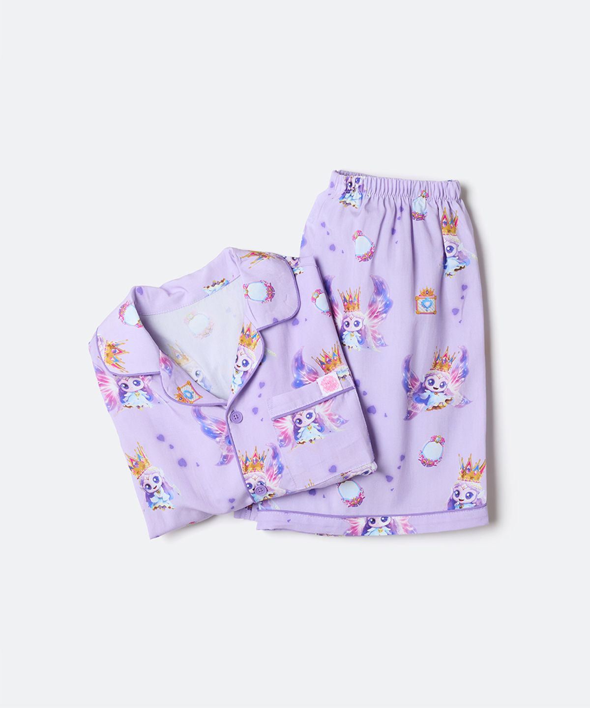 스파오 키즈(SPAO KIDS) [키즈] (캐치티니핑6) 반팔 파자마(LIGHT VIOLET)_SPPPG37KU1