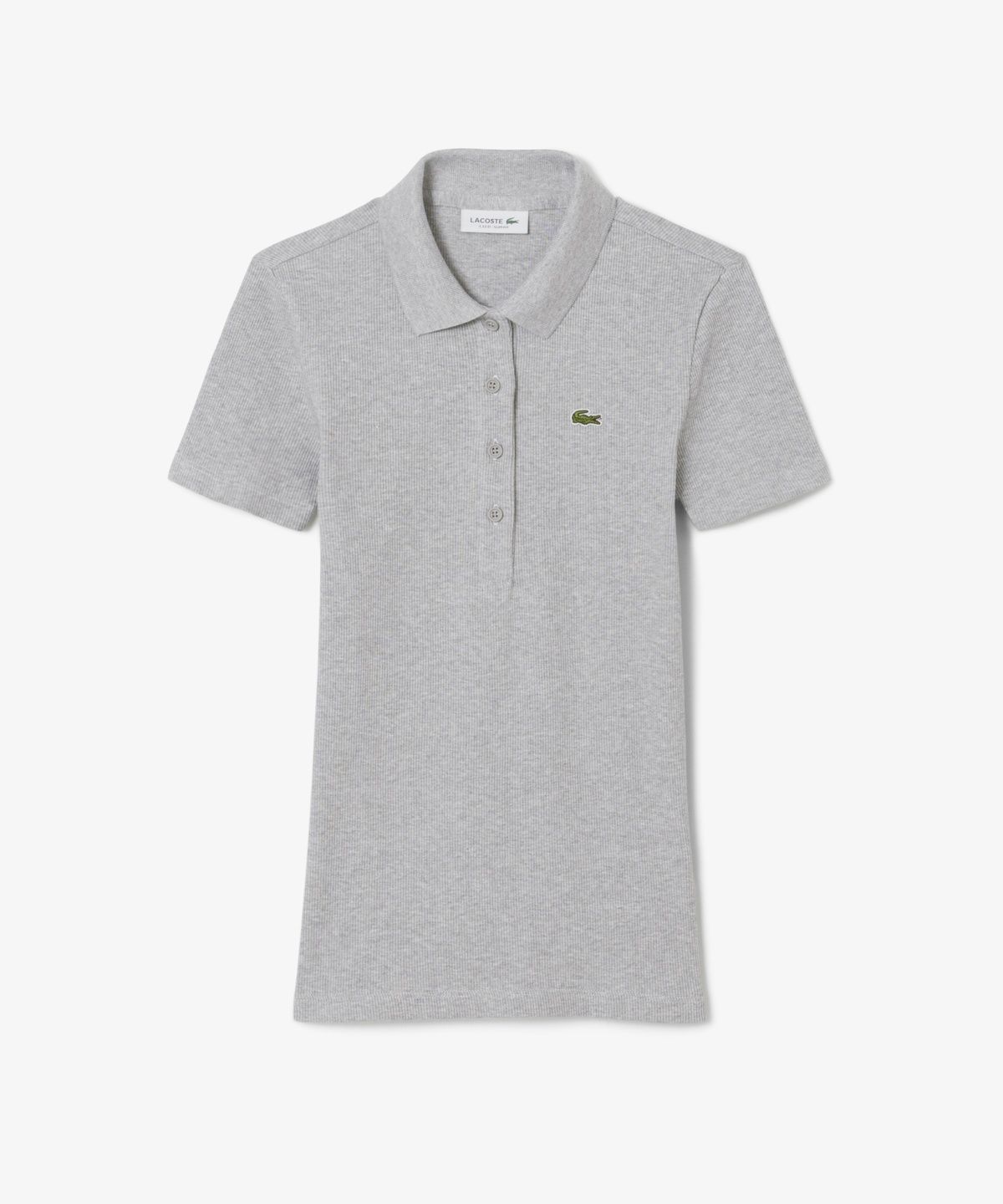 라코스테(LACOSTE) 여성 슬림핏 립조직 폴로 셔츠 DF5377-56G CCA