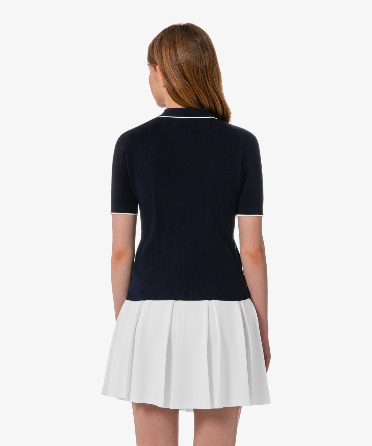 라코스테(LACOSTE) 여성 포인텔 스웨터 폴로 셔츠 PF413E-56G 166